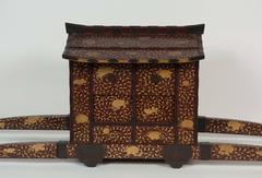 Japanese Edo-Meiji Period Lacquered Palanquin