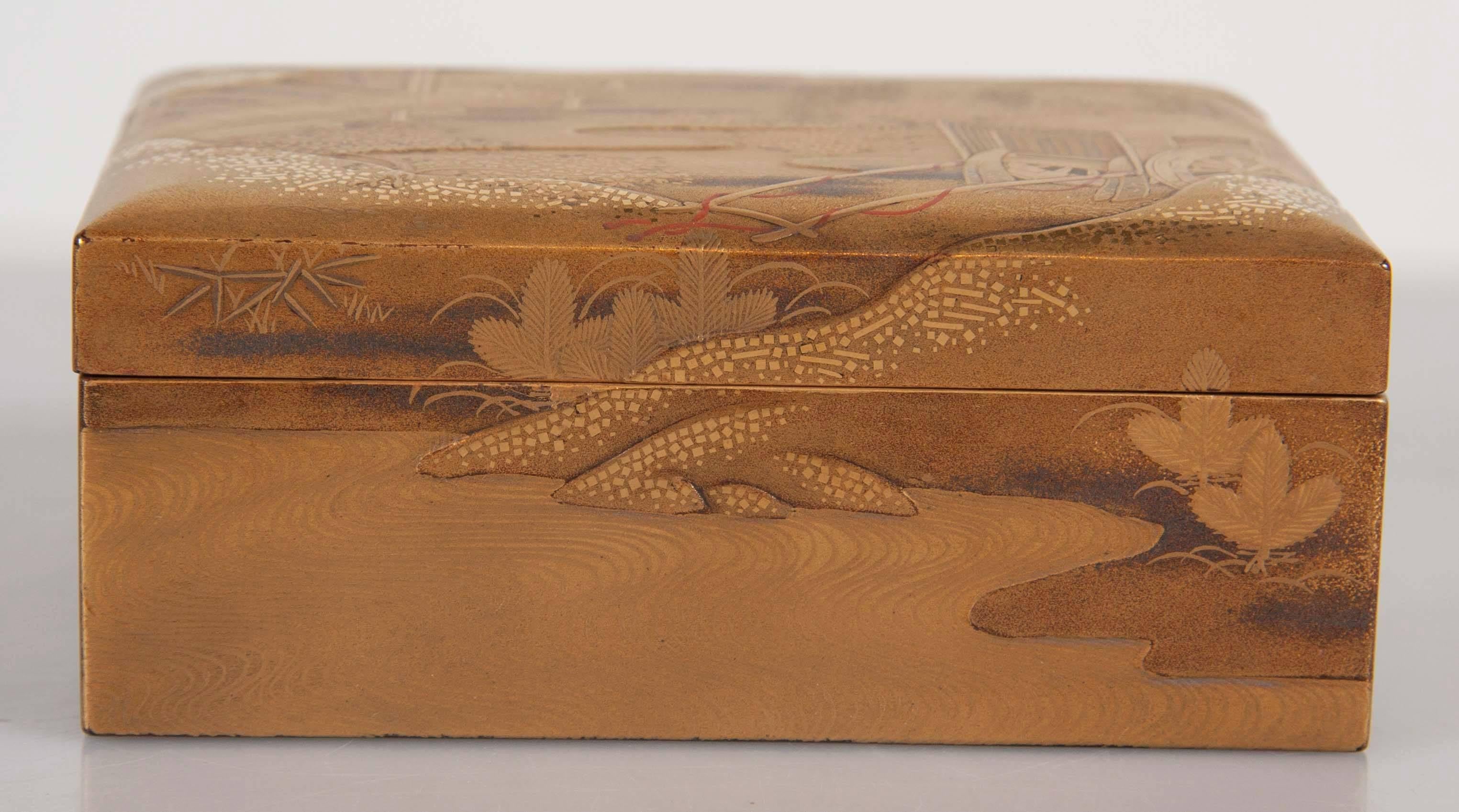 Japanese Lacquered Box 1