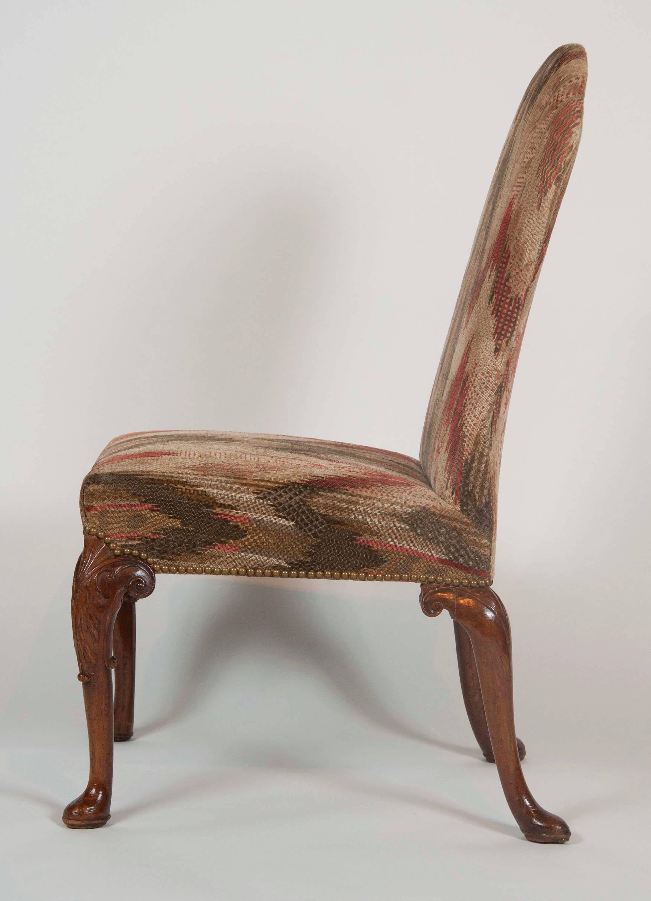 English Set of Six George II Period Dining Chairs