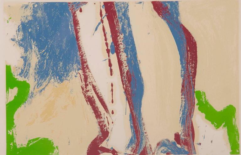 Untitled Silkscreen by Abstract Expressionist Artist Willem de Kooning In Excellent Condition For Sale In Stamford, CT