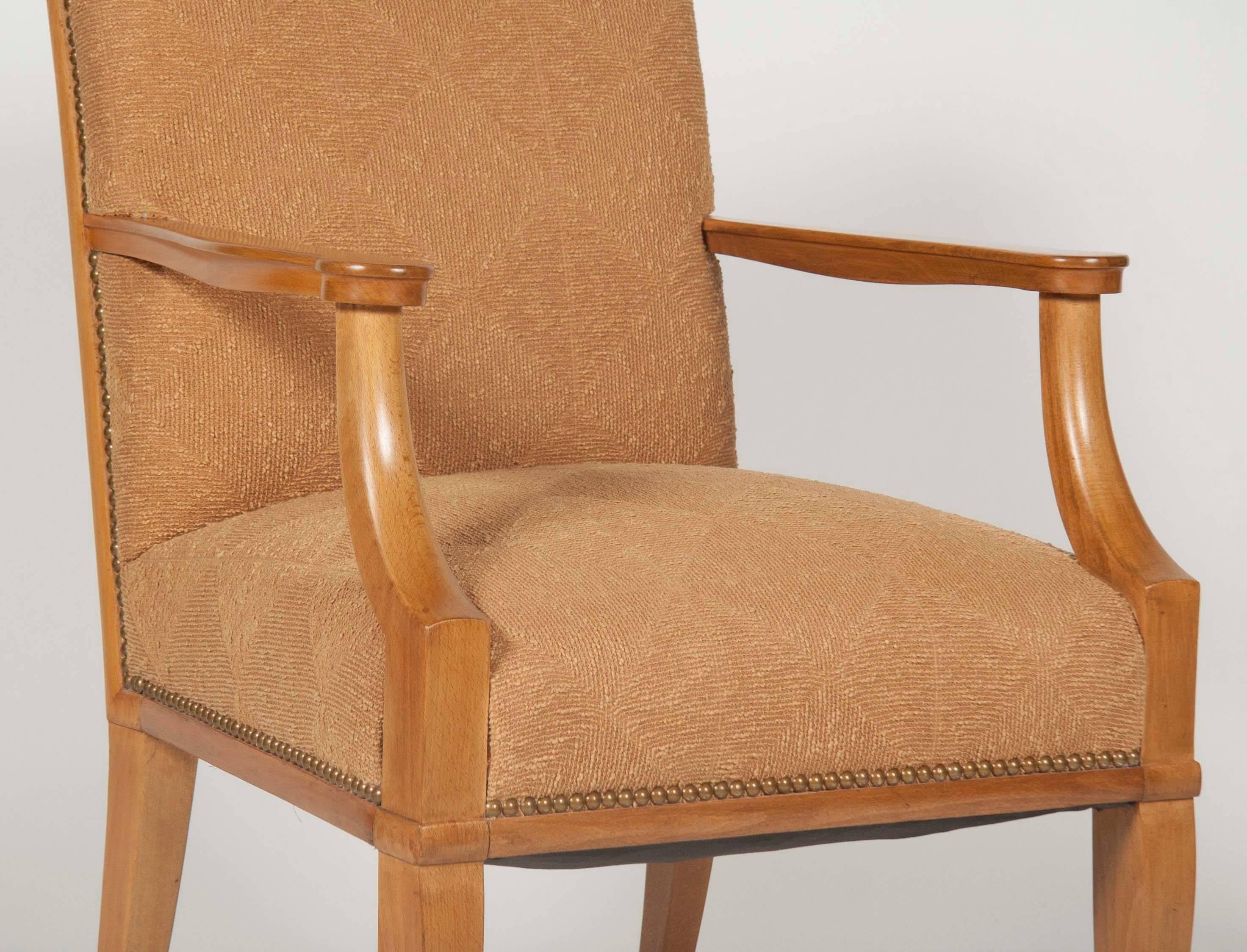 20th Century Mid-Century, French, Armchair by André Arbus