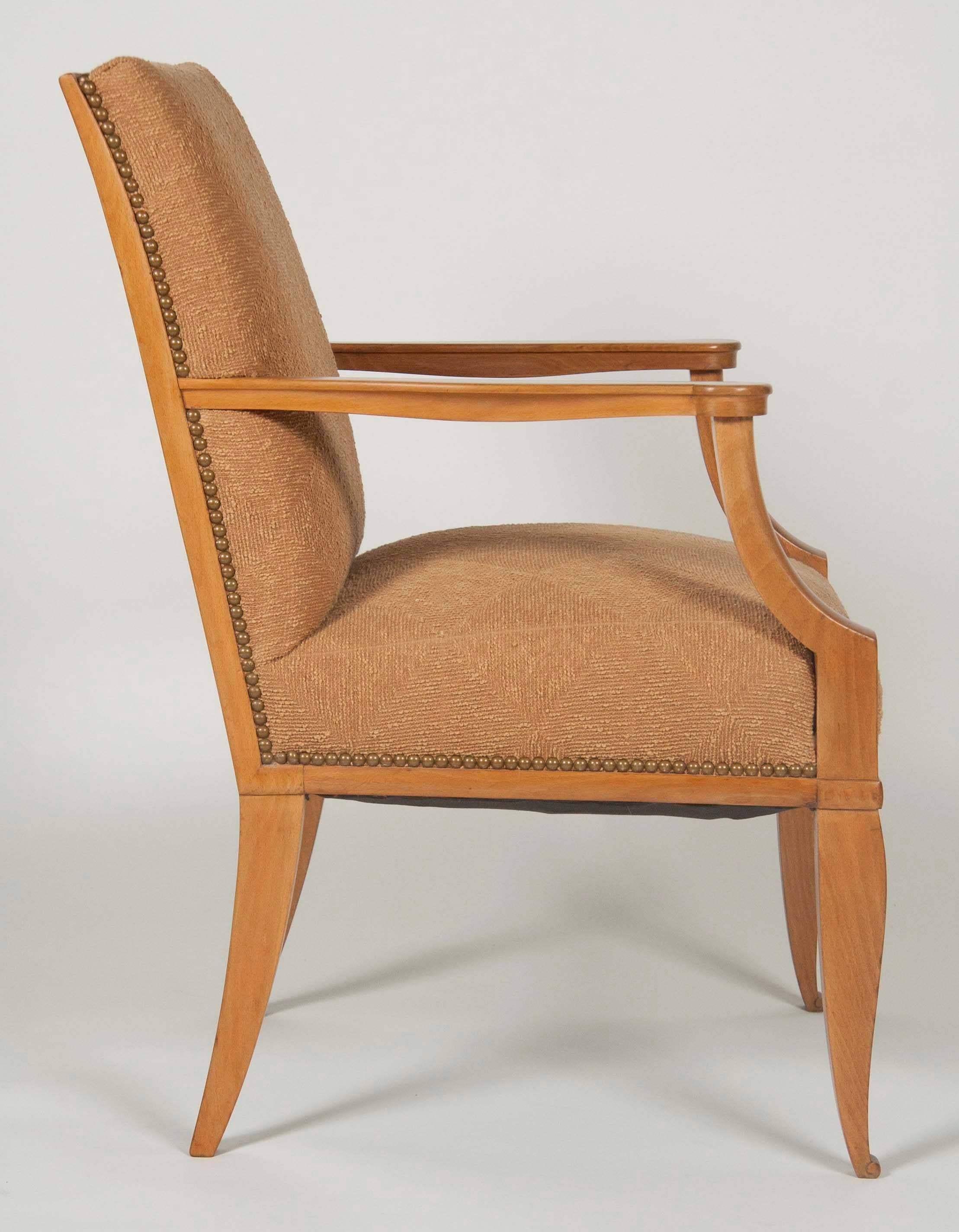 Mid-Century Modern Mid-Century, French, Armchair by André Arbus