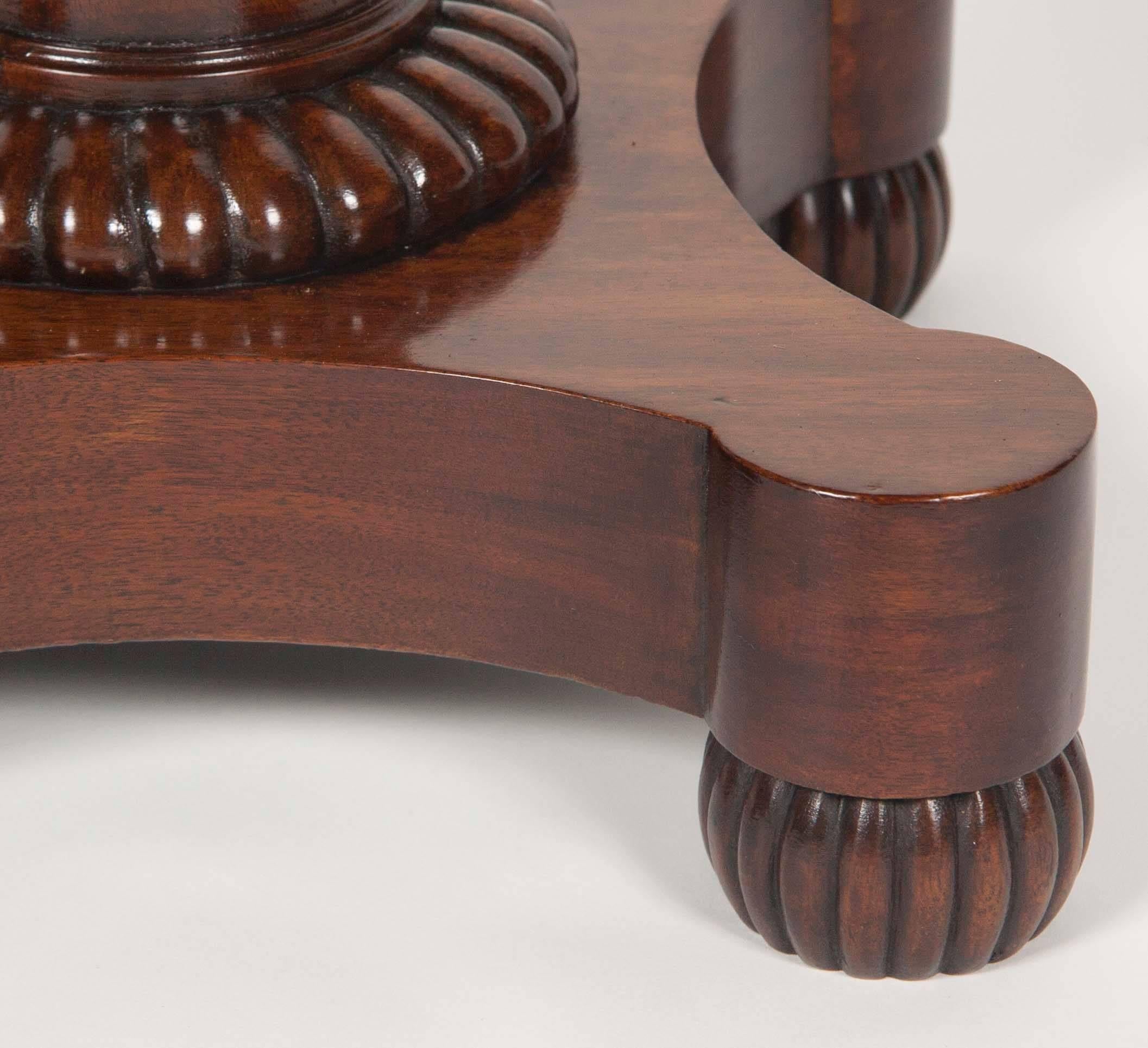 American Mahogany Octagonal Jardinière with Liner 5