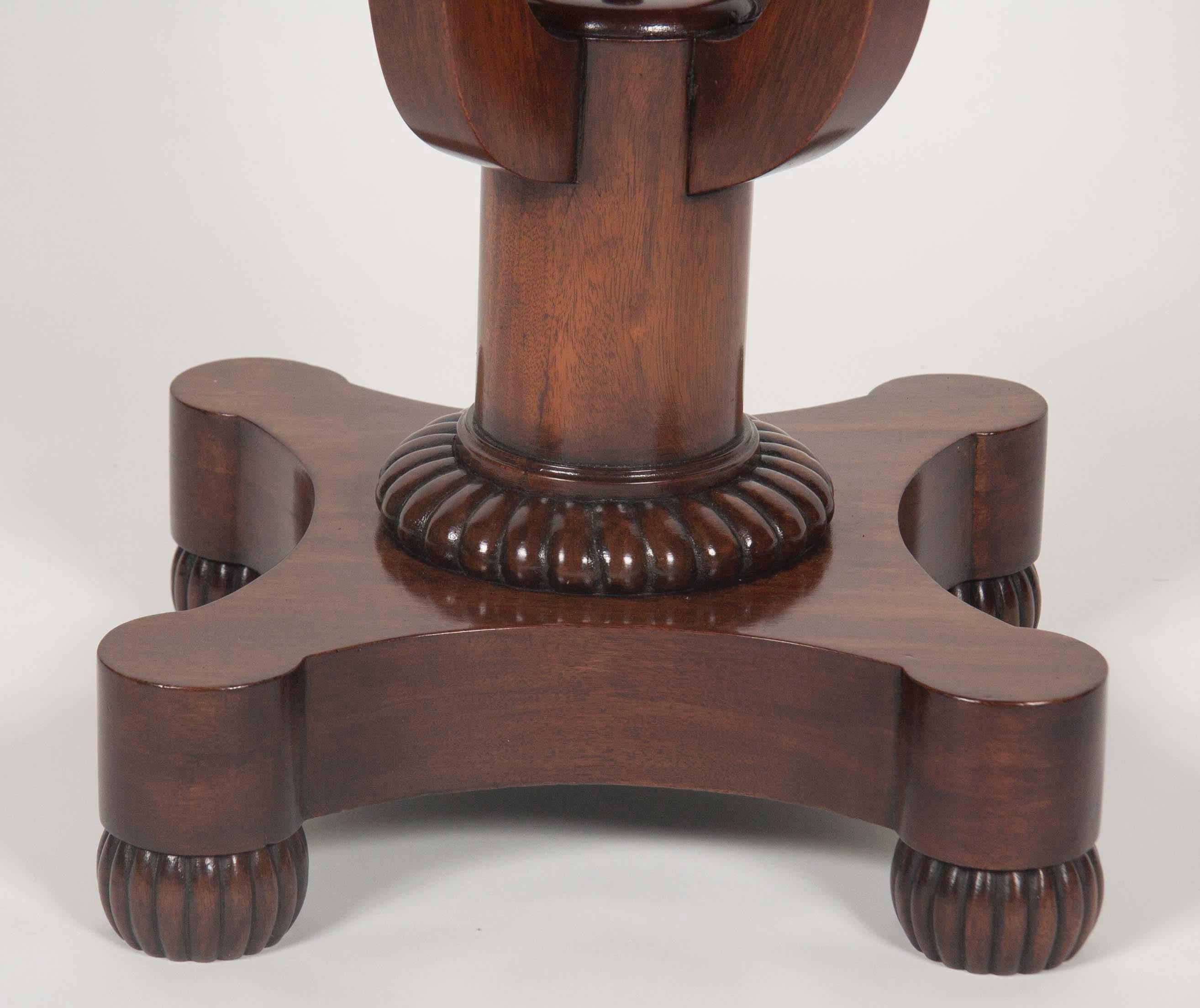 American Mahogany Octagonal Jardinière with Liner 3