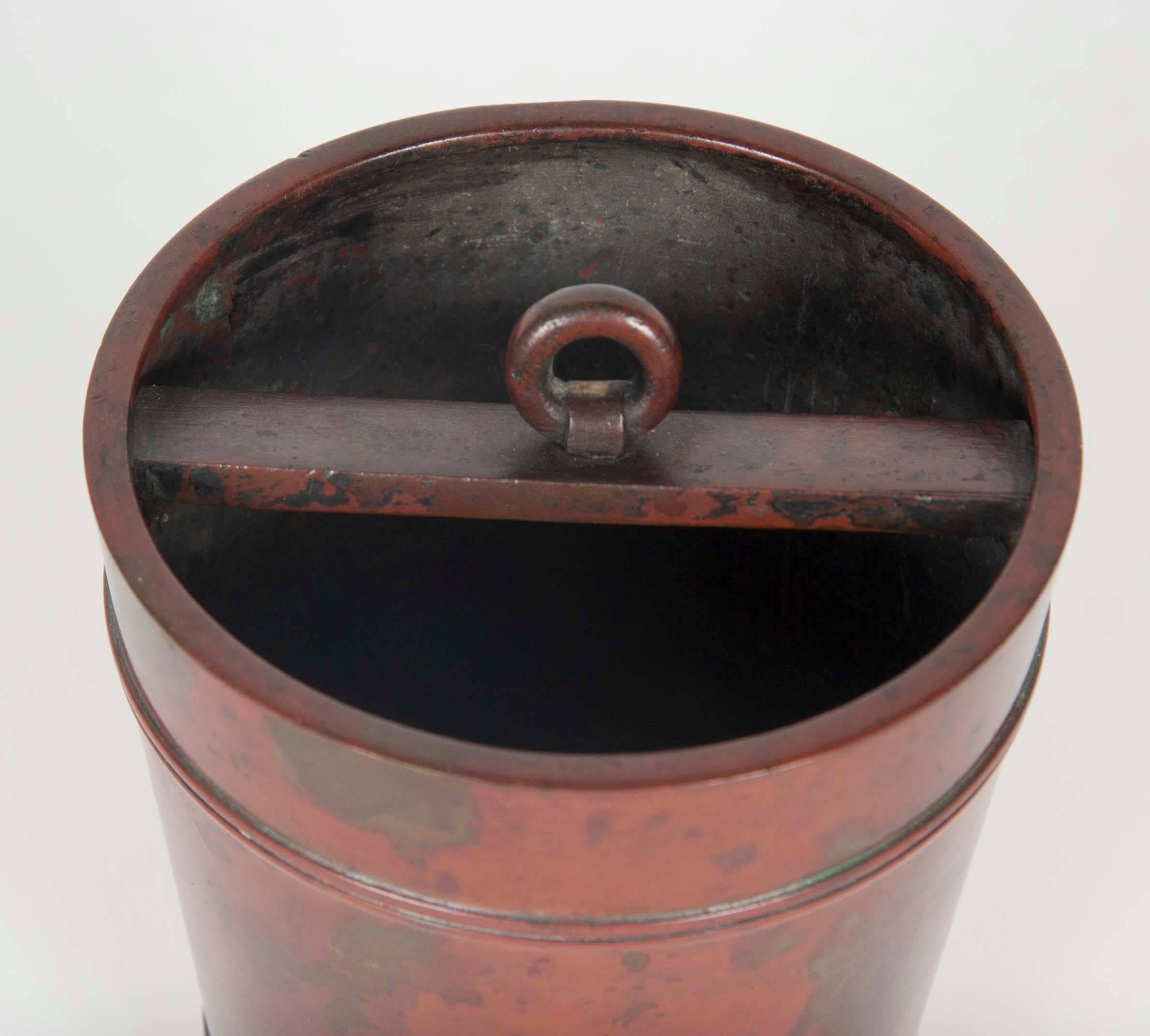20th Century Japanese Bronze Hanging Censor