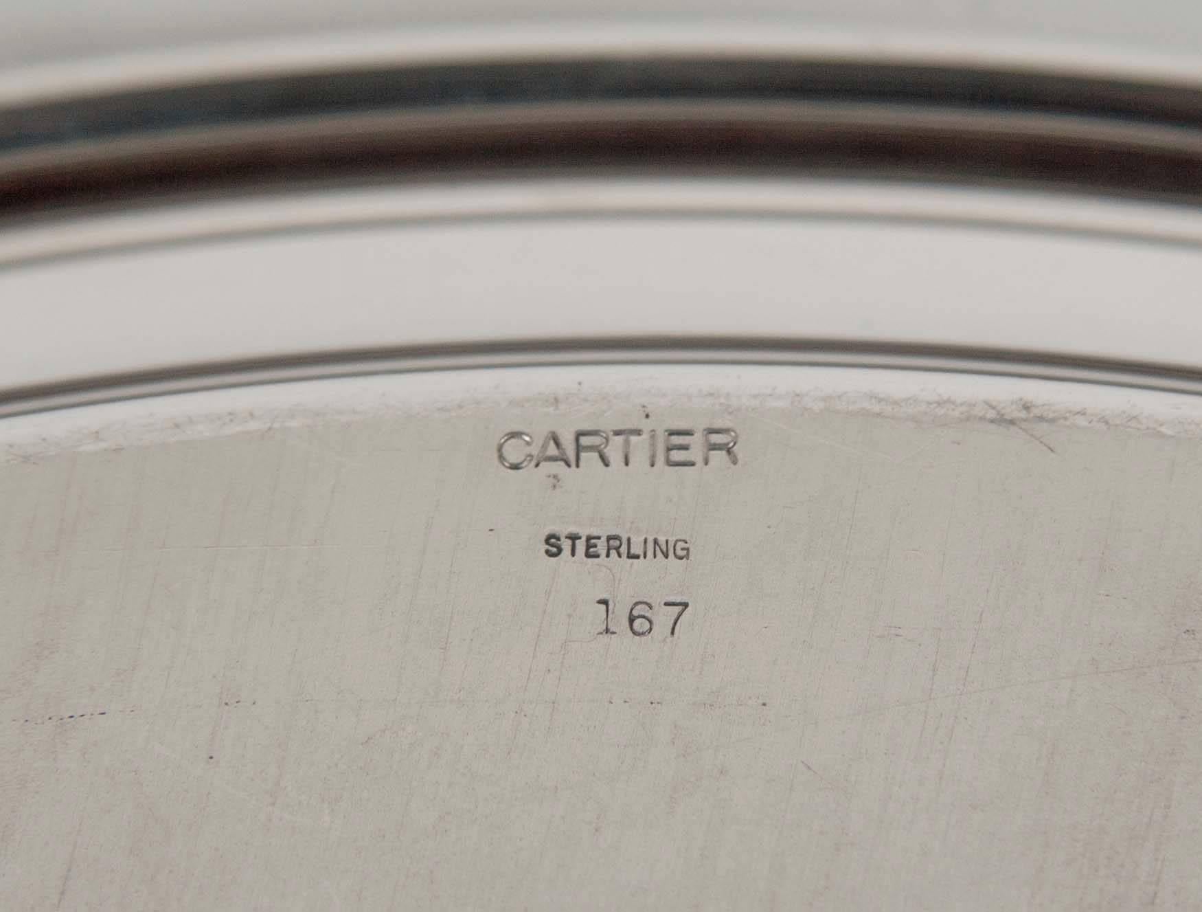 Cartier Sterling Silver Tray 3