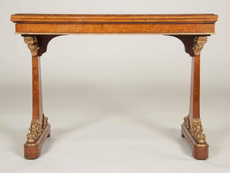Late Regency Games Table by T.G Seddon Late Regency Games Table by T.G Seddon