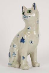 Ceramic Cat by Emile Galle