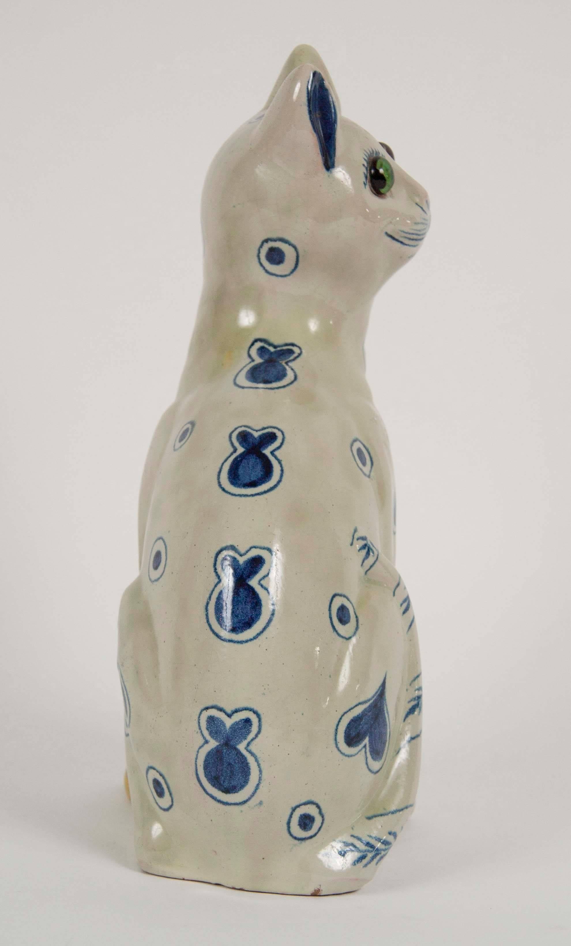 cat ceramic