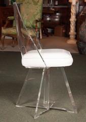 Lucite Swivel Chairs by Vladimir Kagan