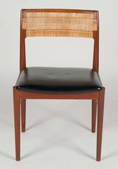 Four Teak W26 Side Chairs by Erik Worts