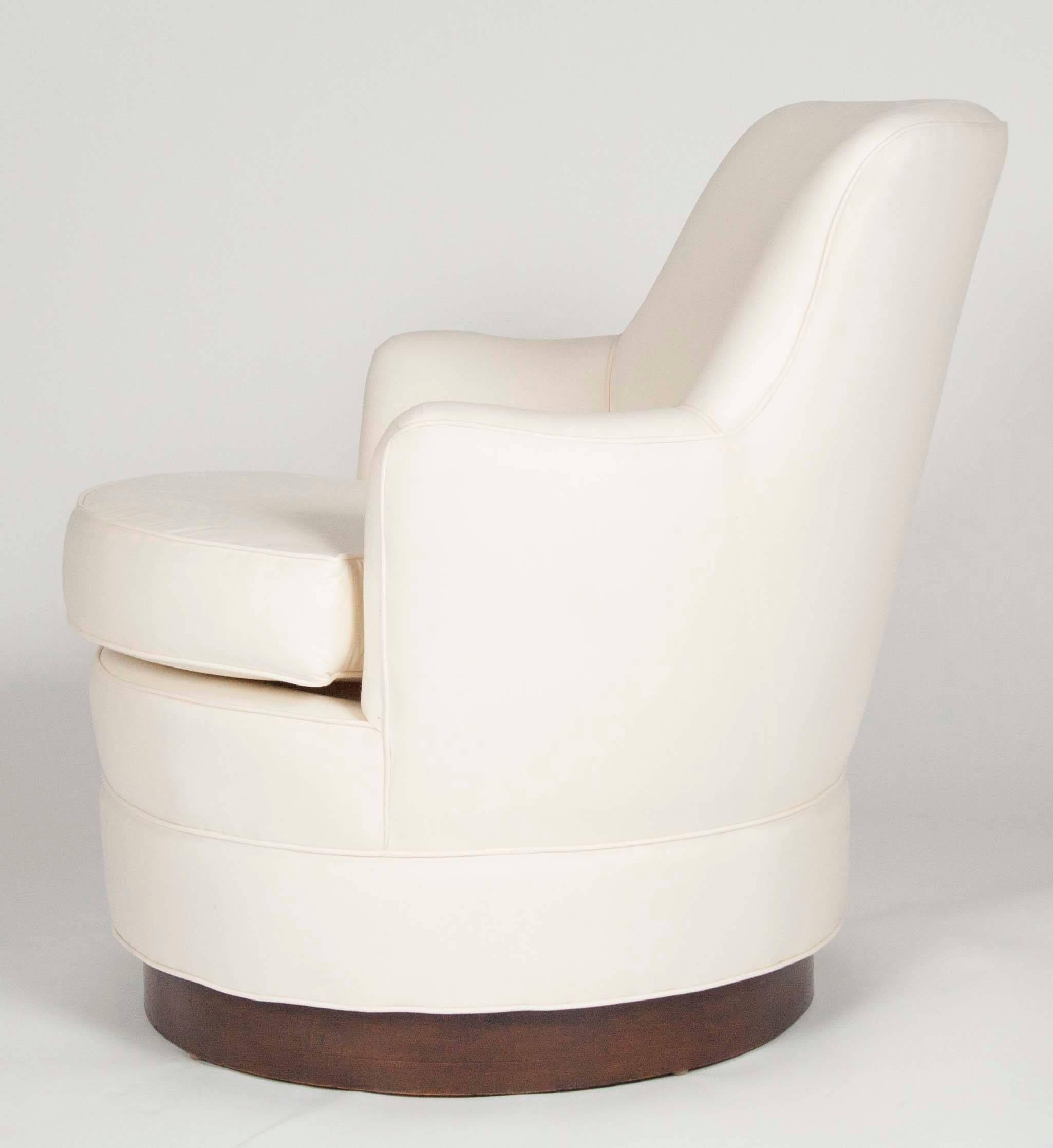 Mid-20th Century Set of Mid-Century Modern Swivel Tele-Chairs by Harvey Probber