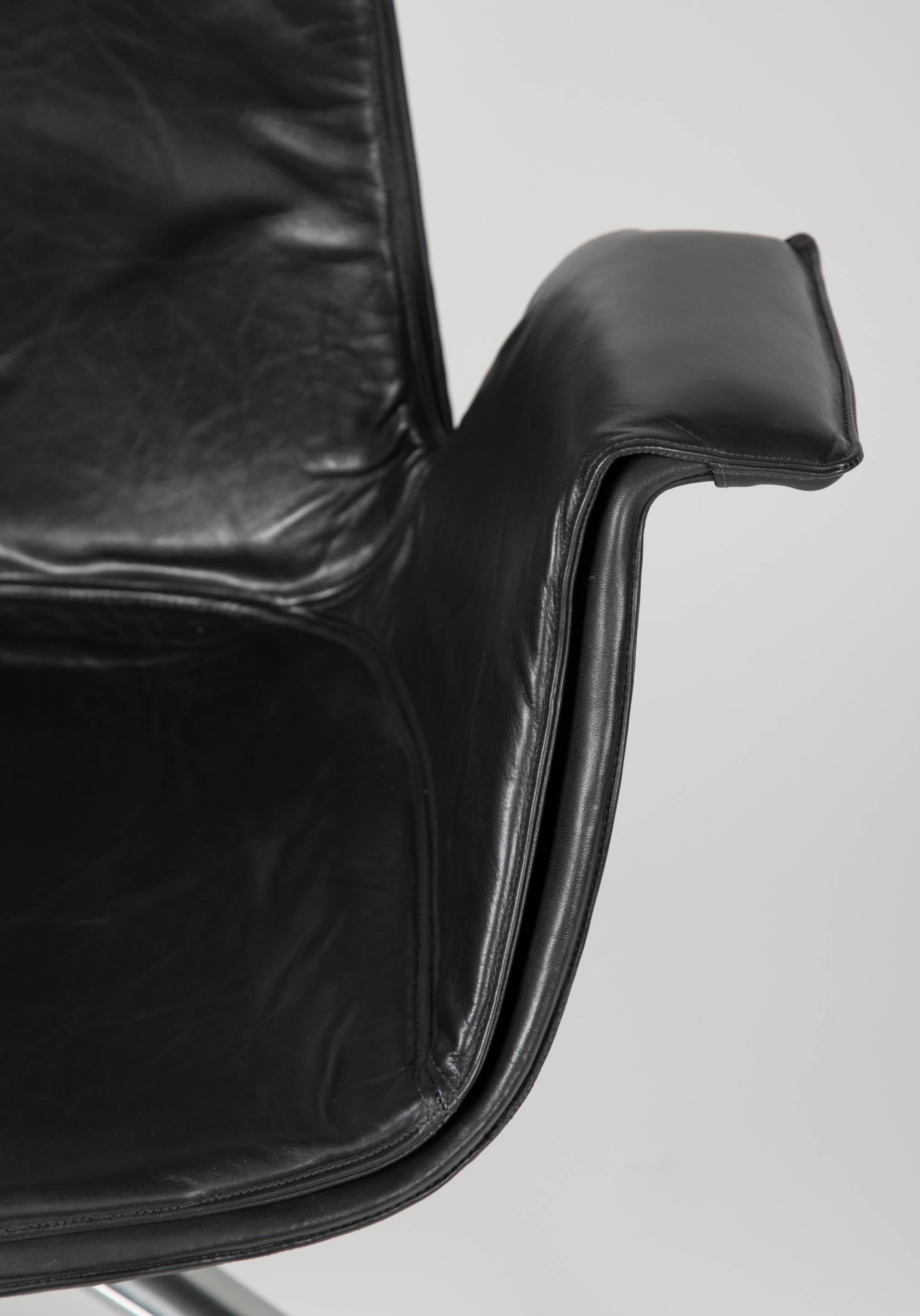 Modern Desk ‘Bird’ Chair by Preben Fabricius for Alfred Kill For Sale