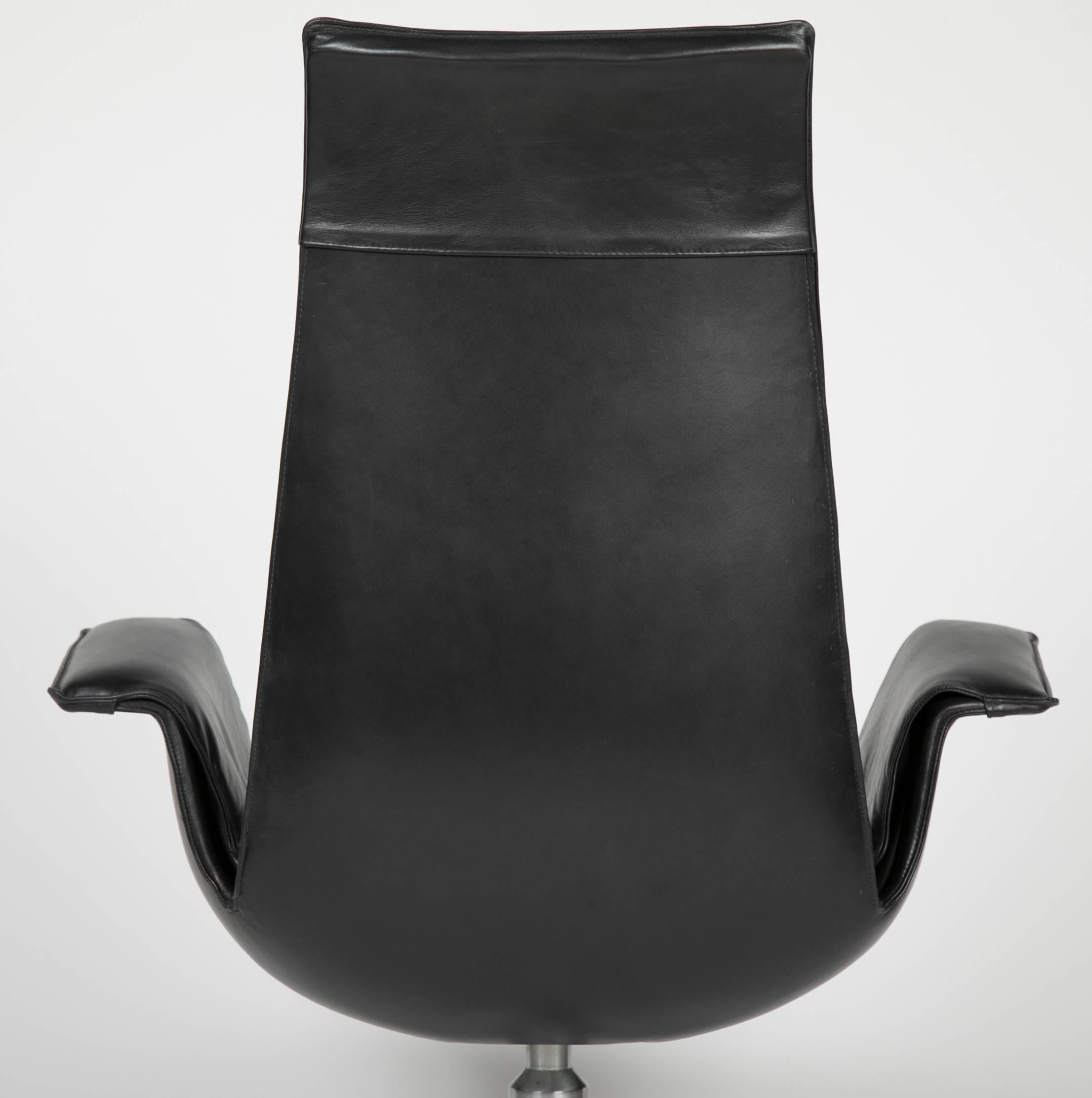 Desk ‘Bird’ Chair by Preben Fabricius for Alfred Kill In Good Condition For Sale In Stamford, CT