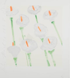 "Gigli" Serigrafia firmata e datata di Donald Sultan