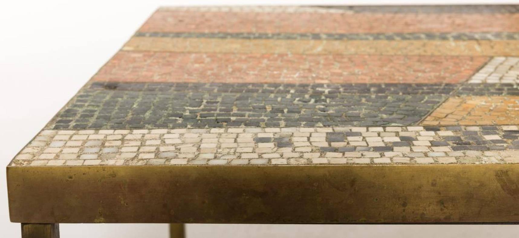 French Mosaic Coffee Table 3
