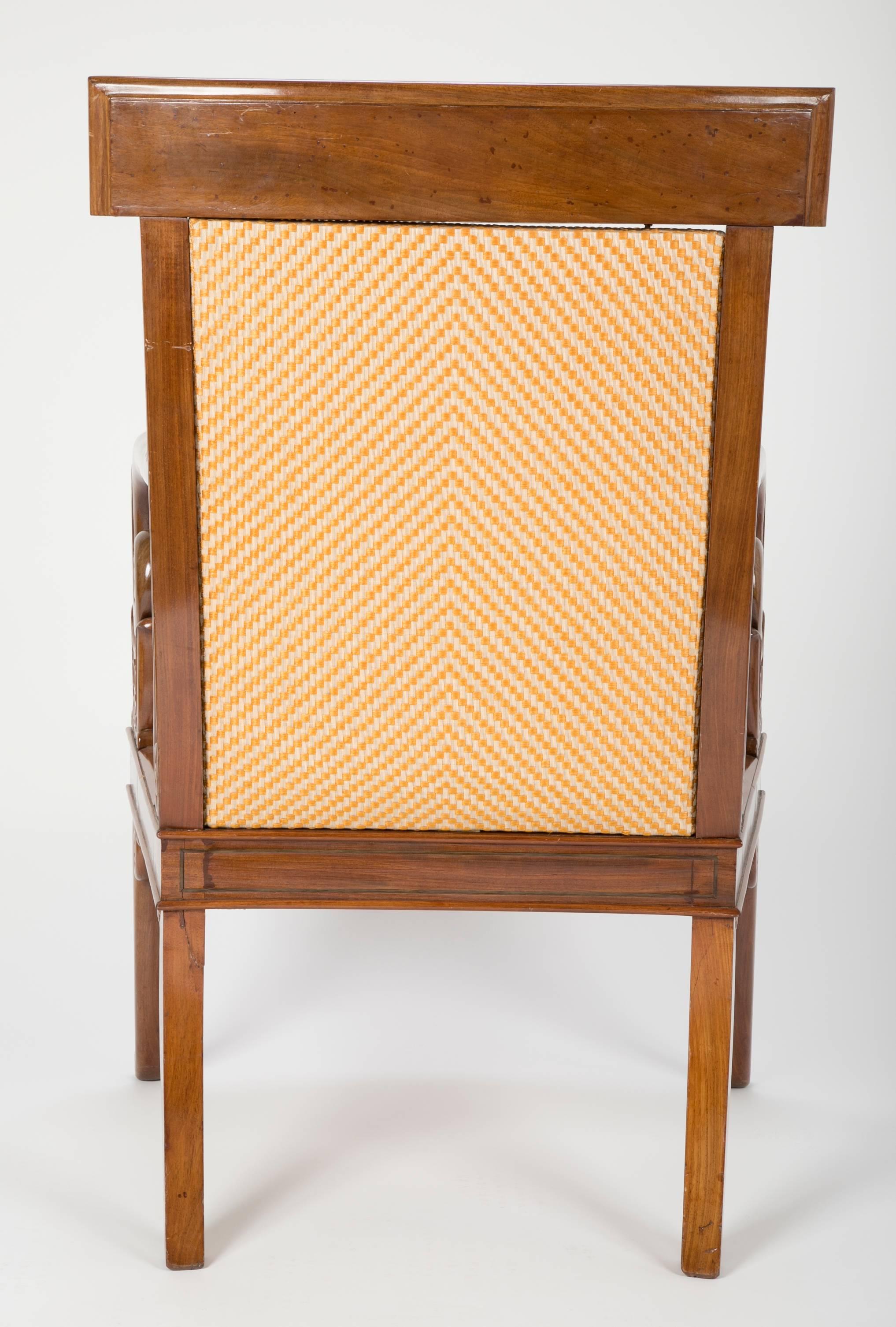 Set of Ten Charles X Dining Chairs Made by Jean-Jacques Werner 1