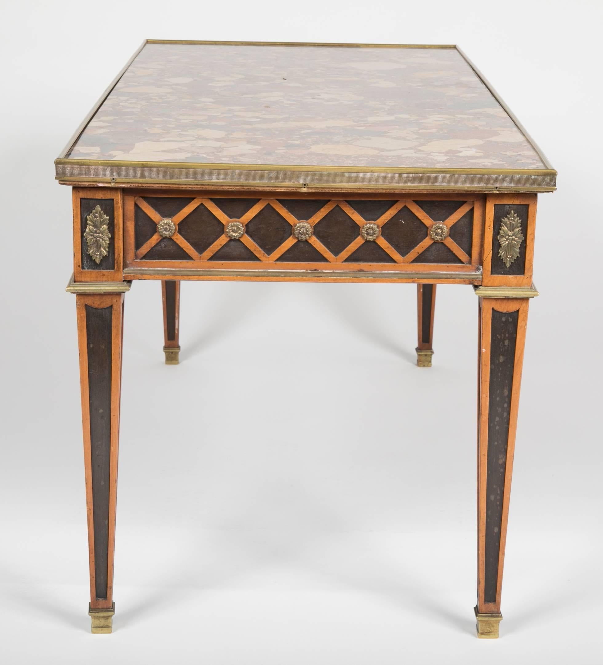 Louis XVI Style Coffee Table by Jansen 2