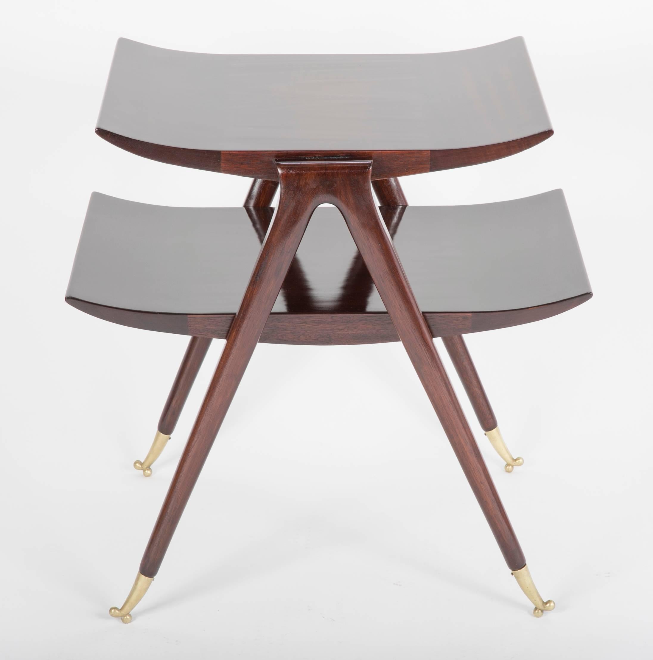 Mid-Century Modern Side Table Attributed to Ico and Luisa Parisi