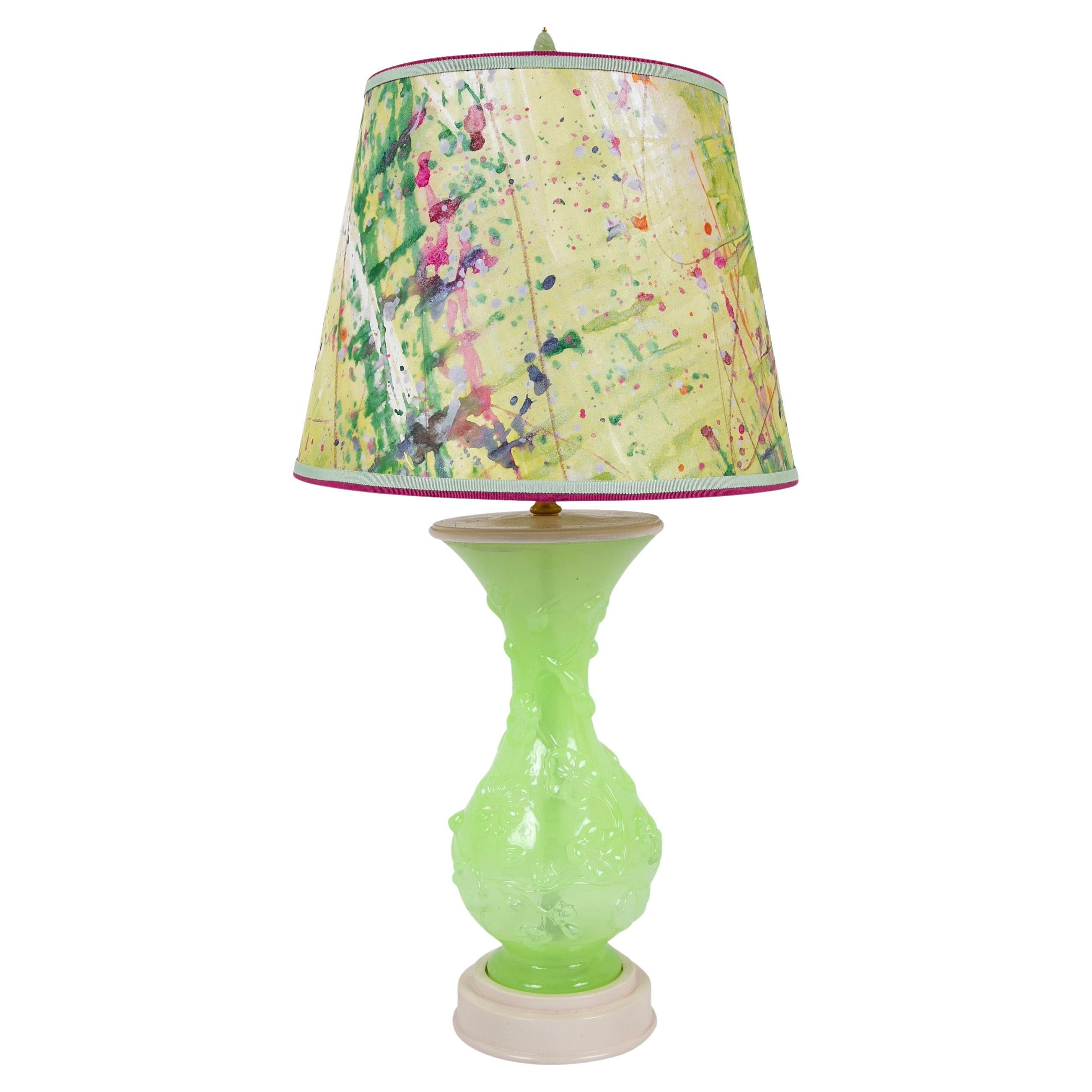 American Pressed Glass Vases now Table Lamps For Sale