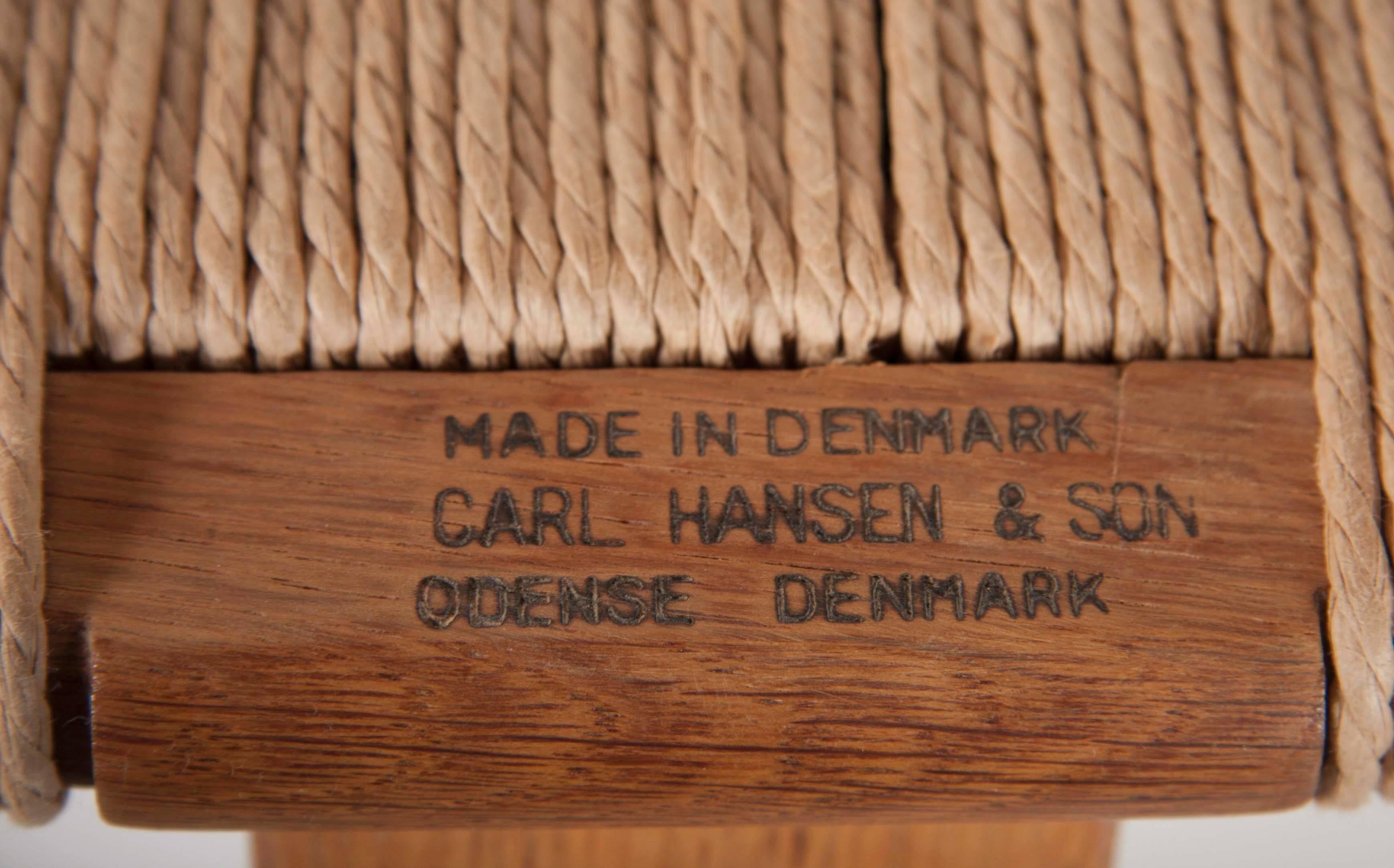 Six Wishbone Dining Chairs Designed by Hans Wegner And Produced by Carl Hansen 4