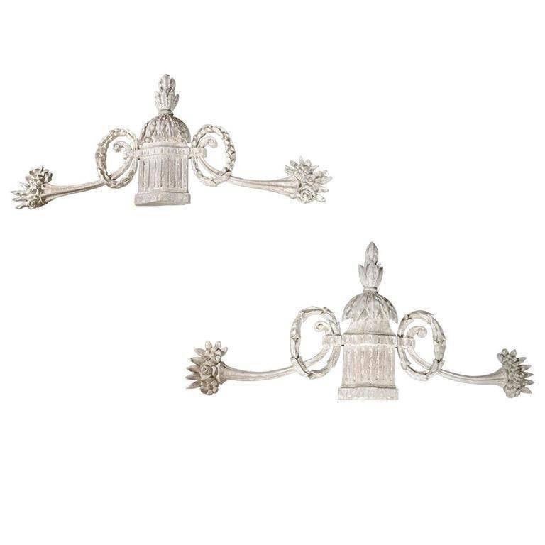 Pair of Italian Wall Appliques