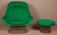 Warren Platner for Knoll Easy Chair and Ottoman