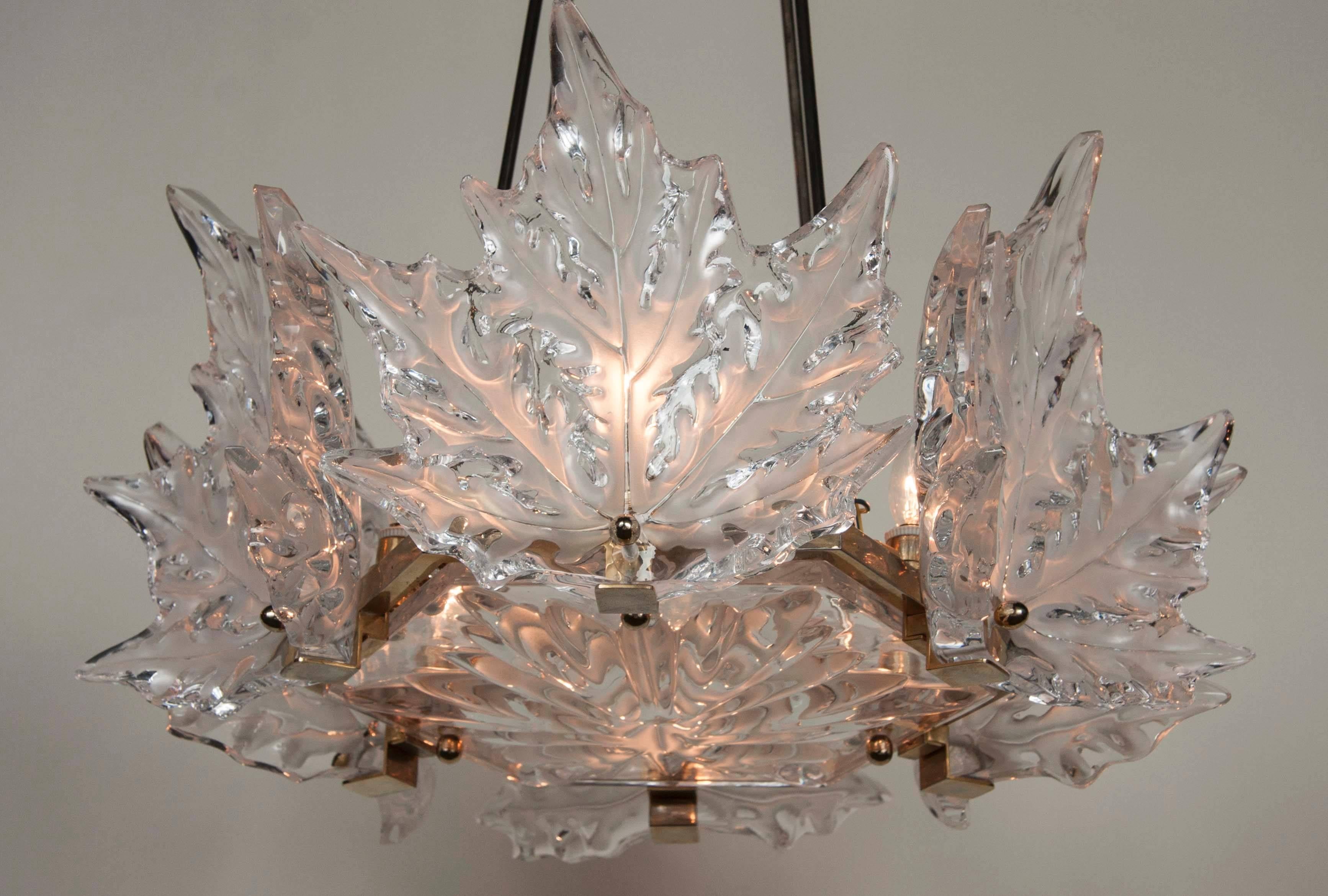 Français Lustre à un étage 