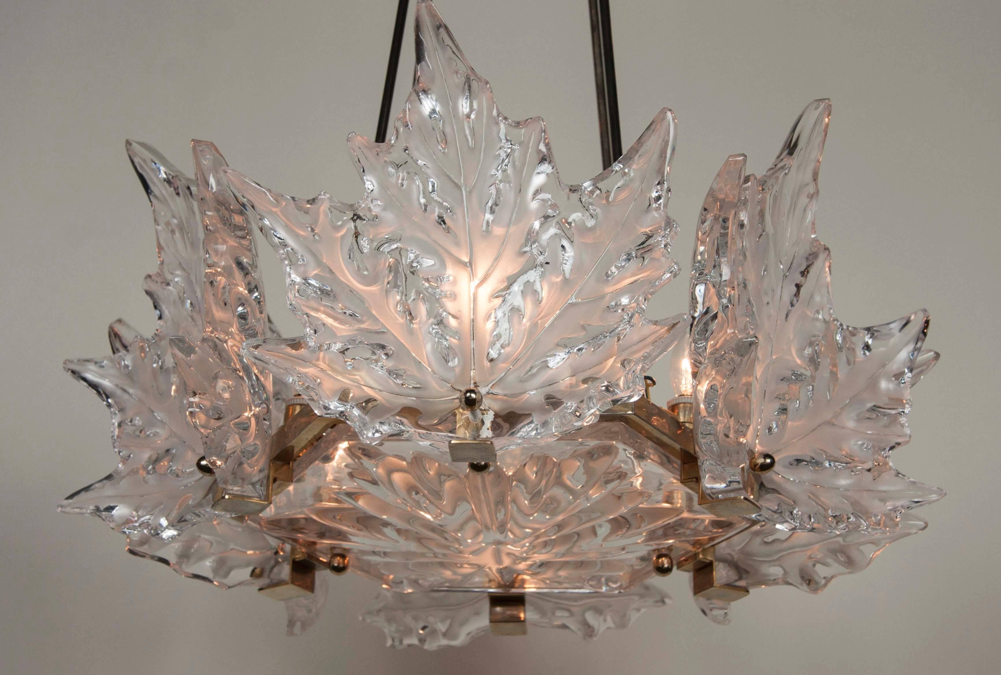 lalique champs elysees chandelier