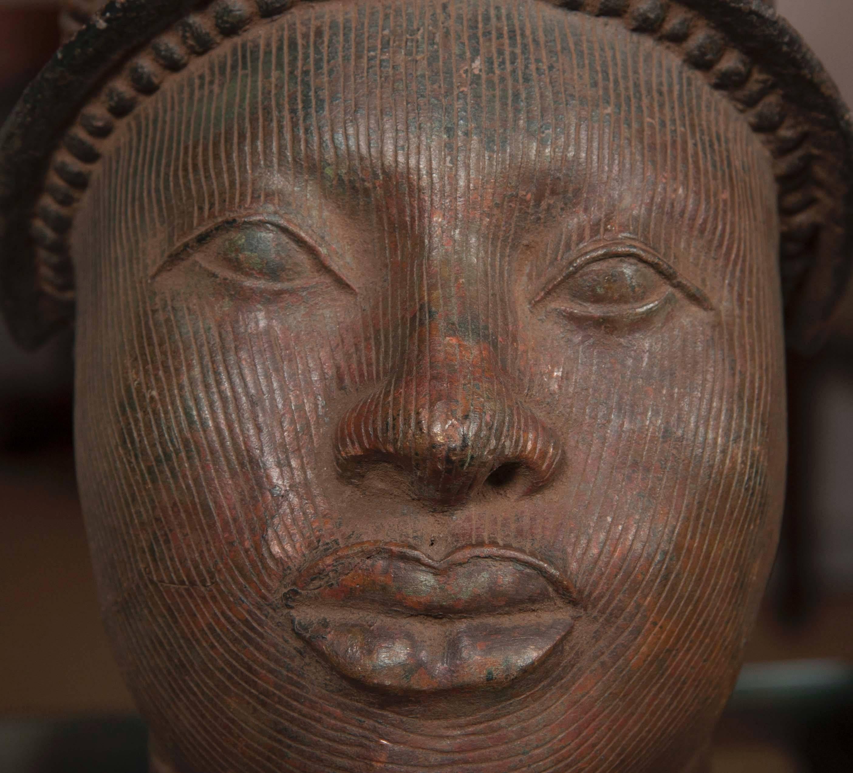 19th Century Nigerian Metal Sculpture