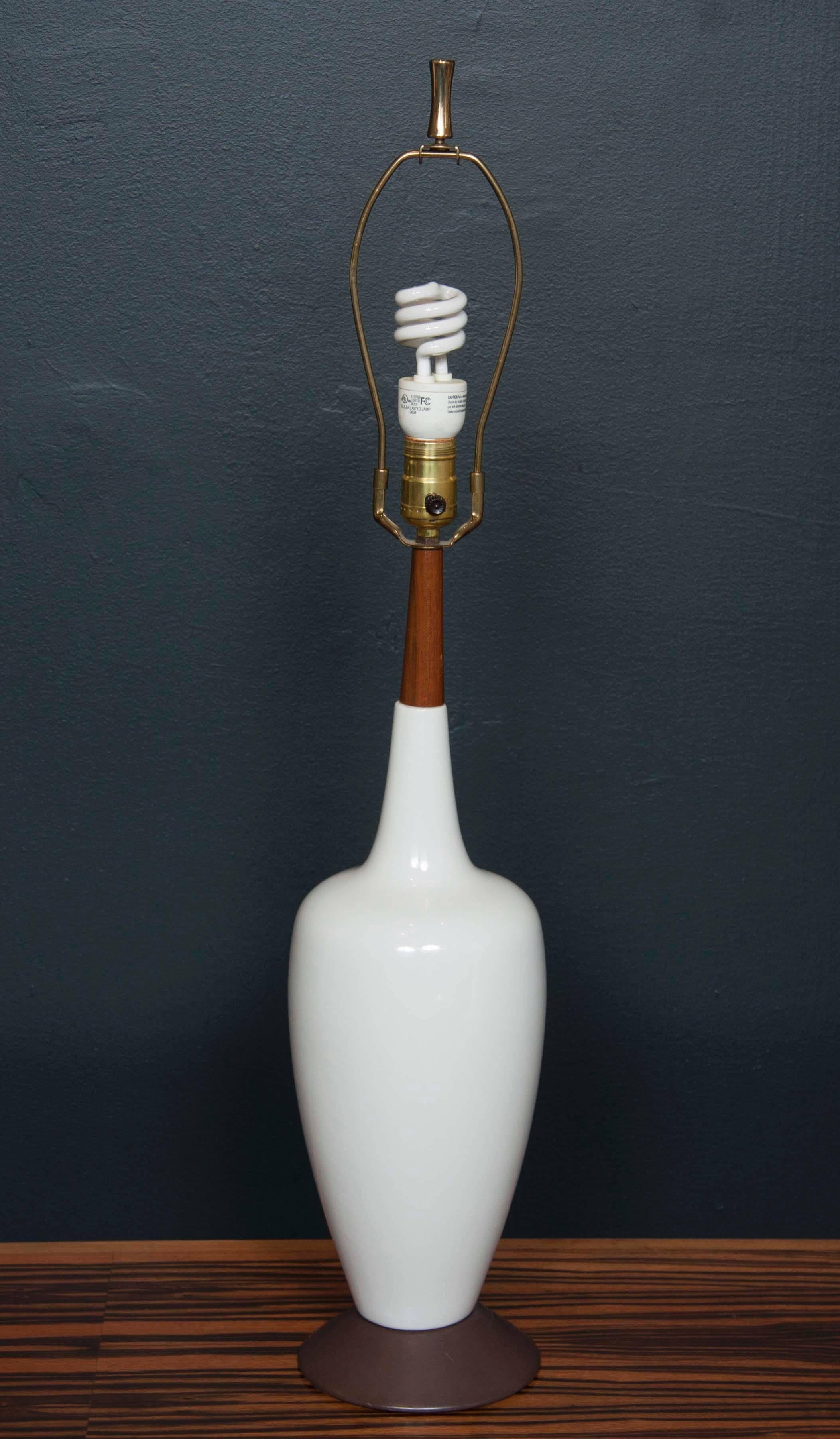 danish mid century lamp