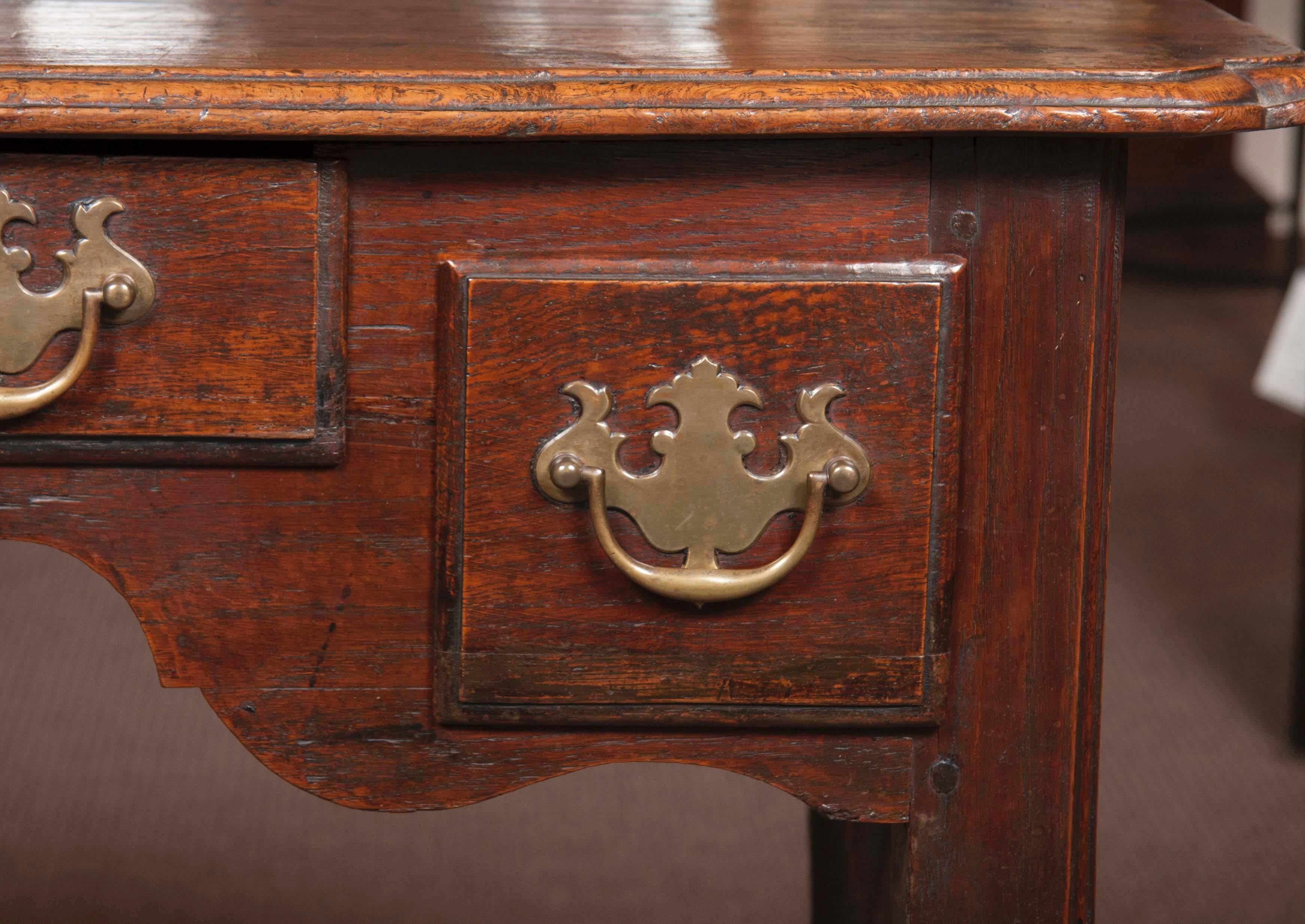 Queen Anne Period Oak Lowboy or Dressing Table 3