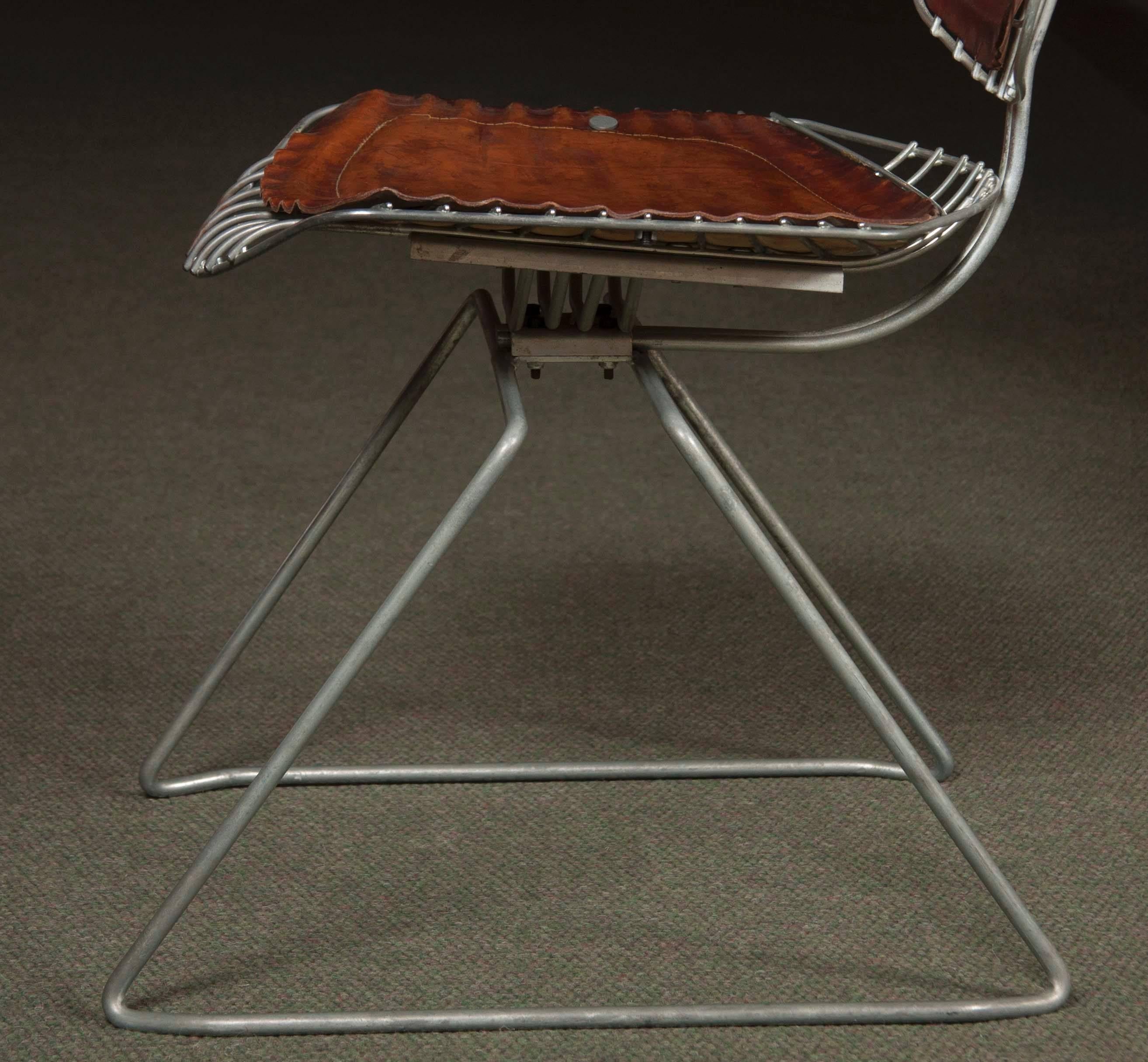 Late 20th Century Set of Eight Beaubourg Chairs Designed by Michel Cadestin and Georges Laurent For Sale