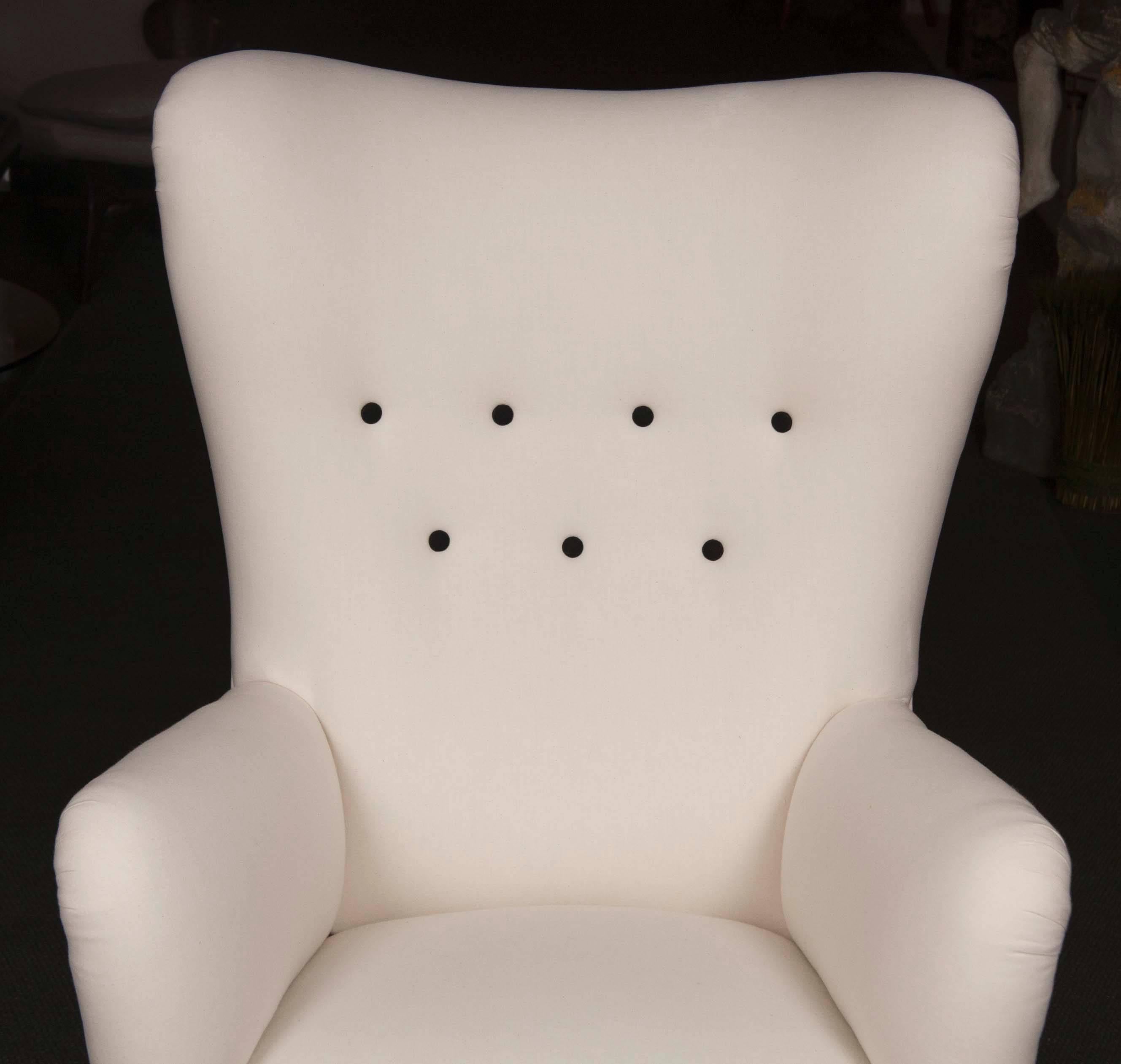 Joinery Wing Chair Attributed to Fritz Hansen