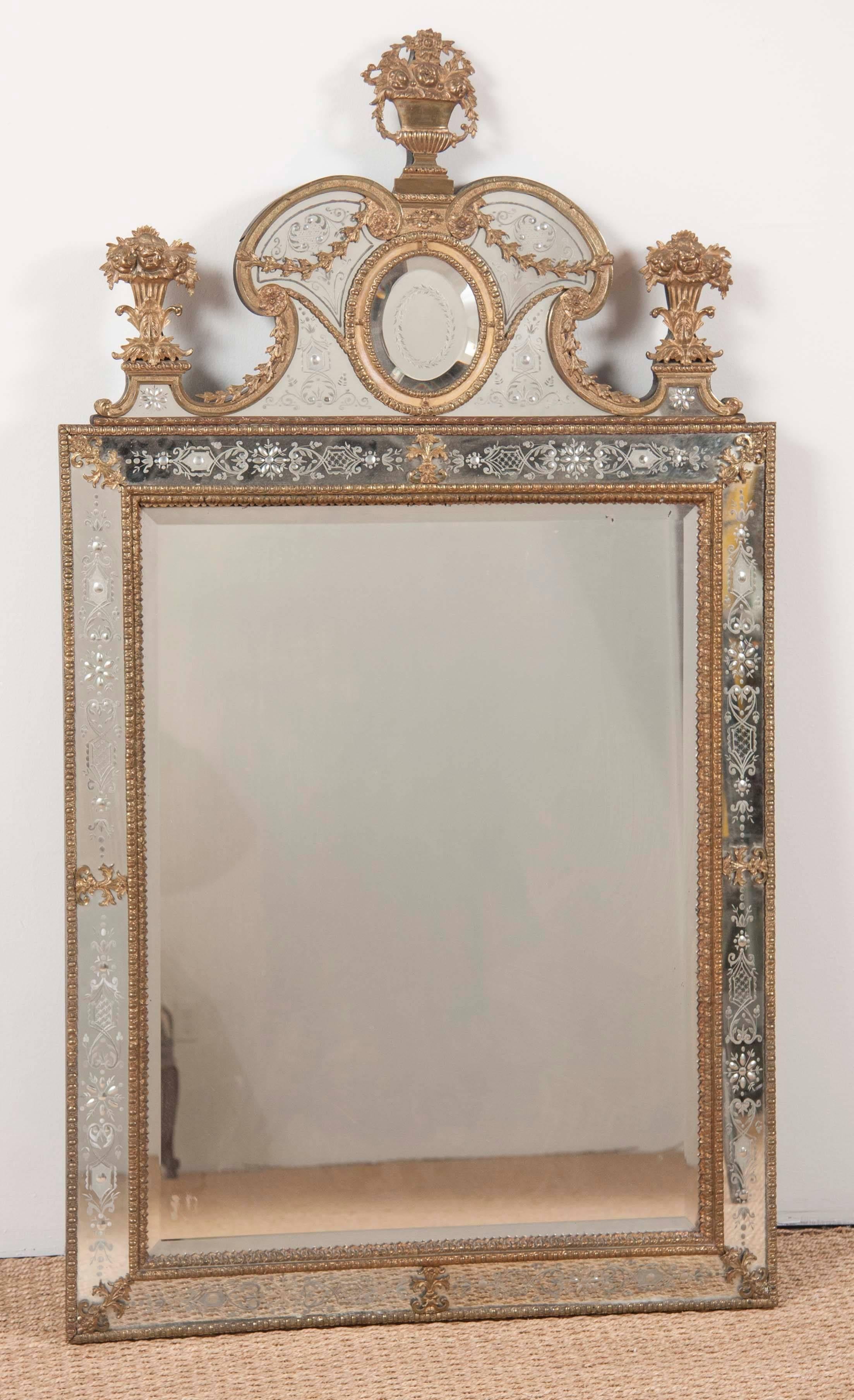 Matched Pair of Swedish Mirrors after the Model by Gustav Precht 2