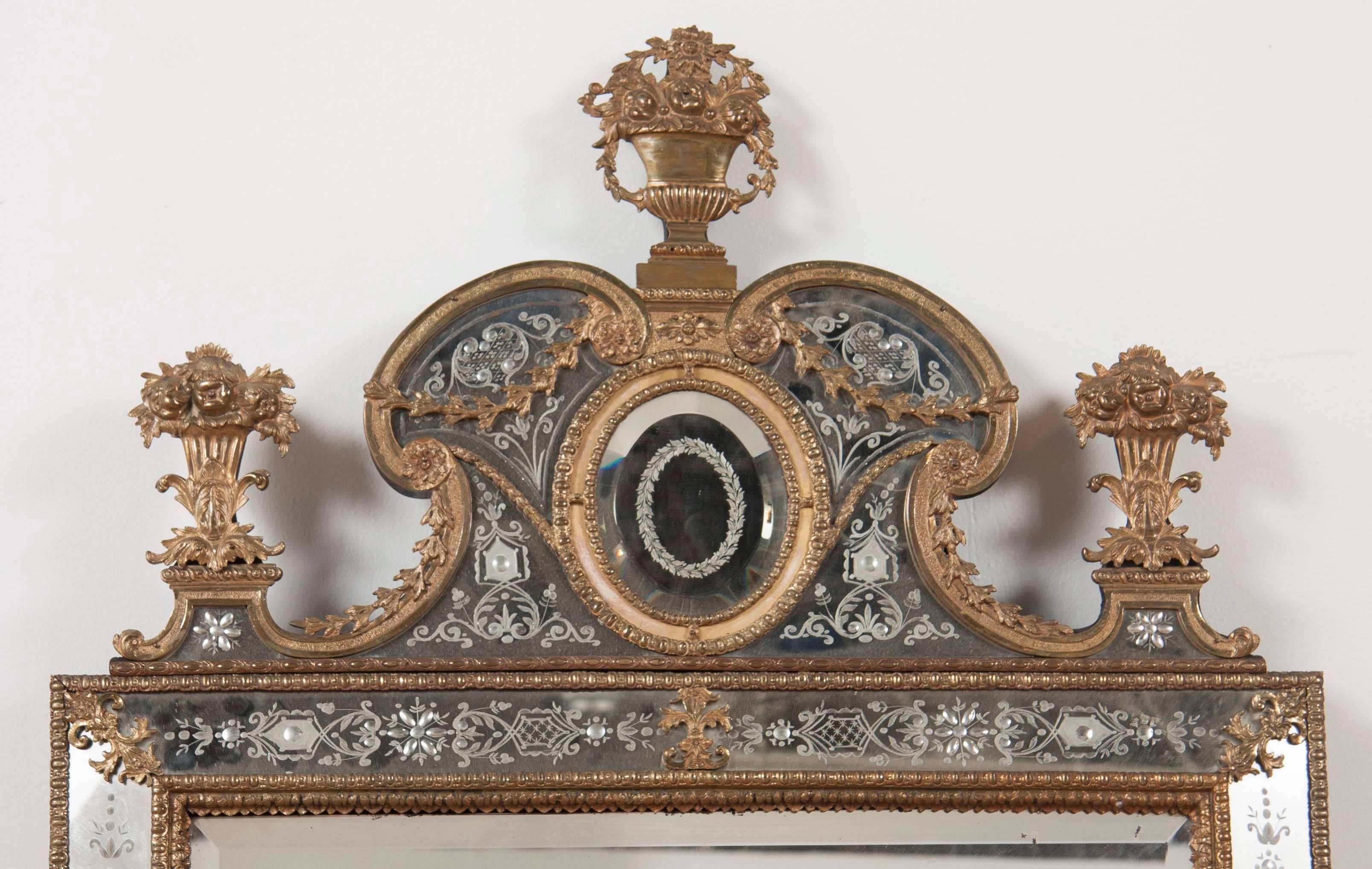 Matched Pair of Swedish Mirrors after the Model by Gustav Precht 3