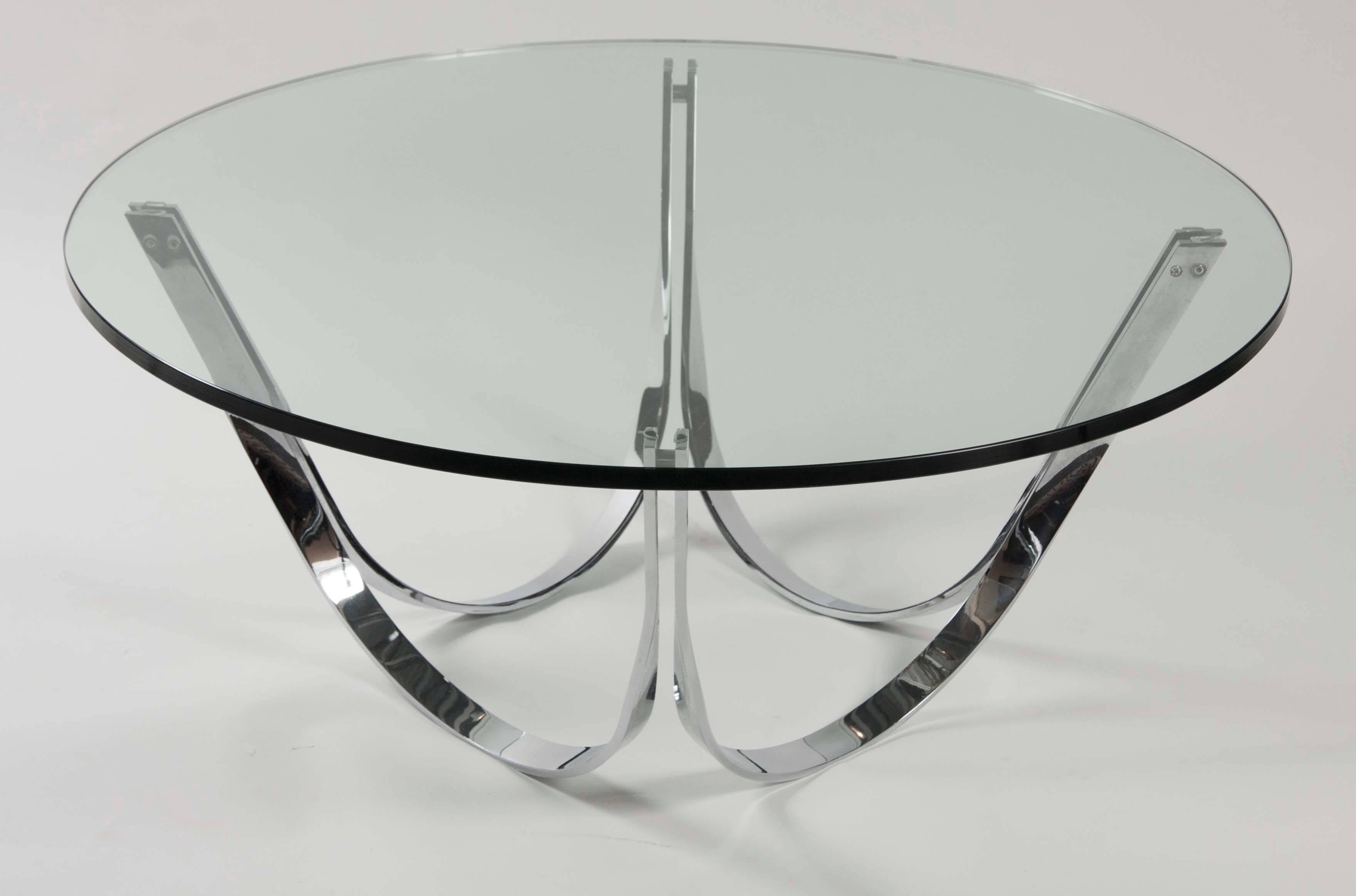 cheap round glass coffee table