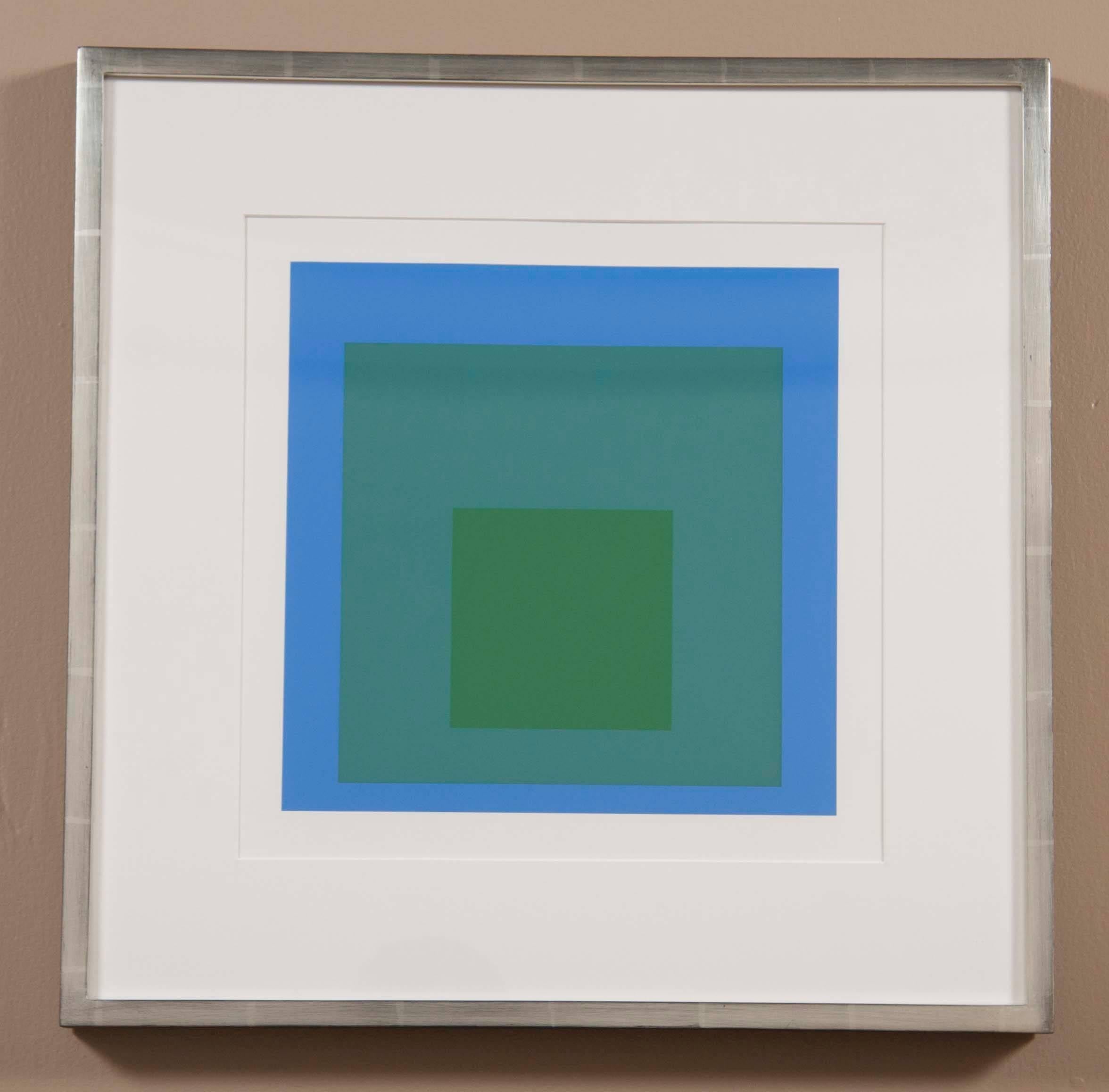 American Josef Albers Homage to the Square