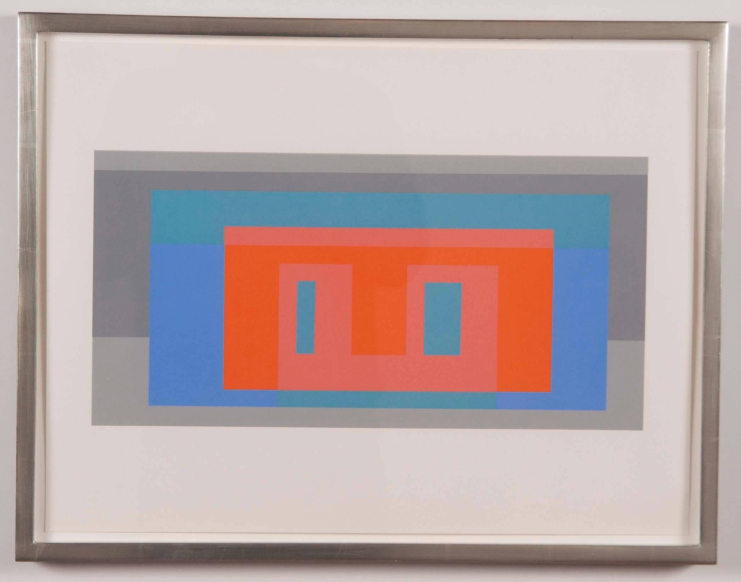 Late 20th Century Josef Albers from Formulation: Articulation Portfolio