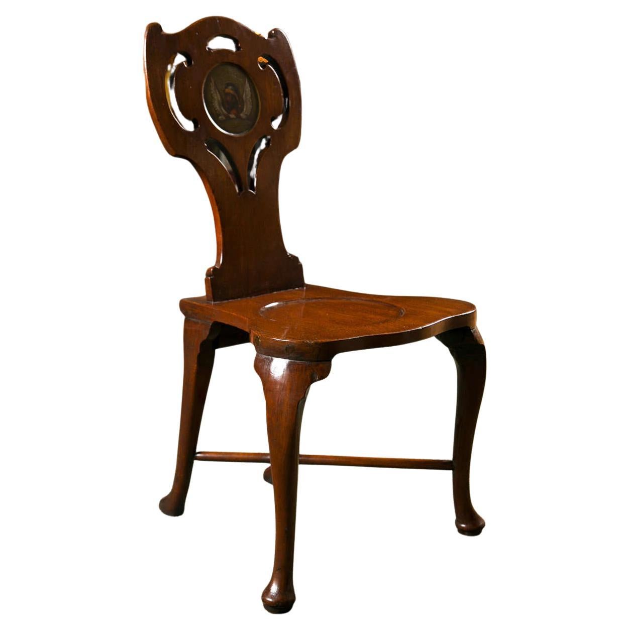  George III Hall Chair For Sale