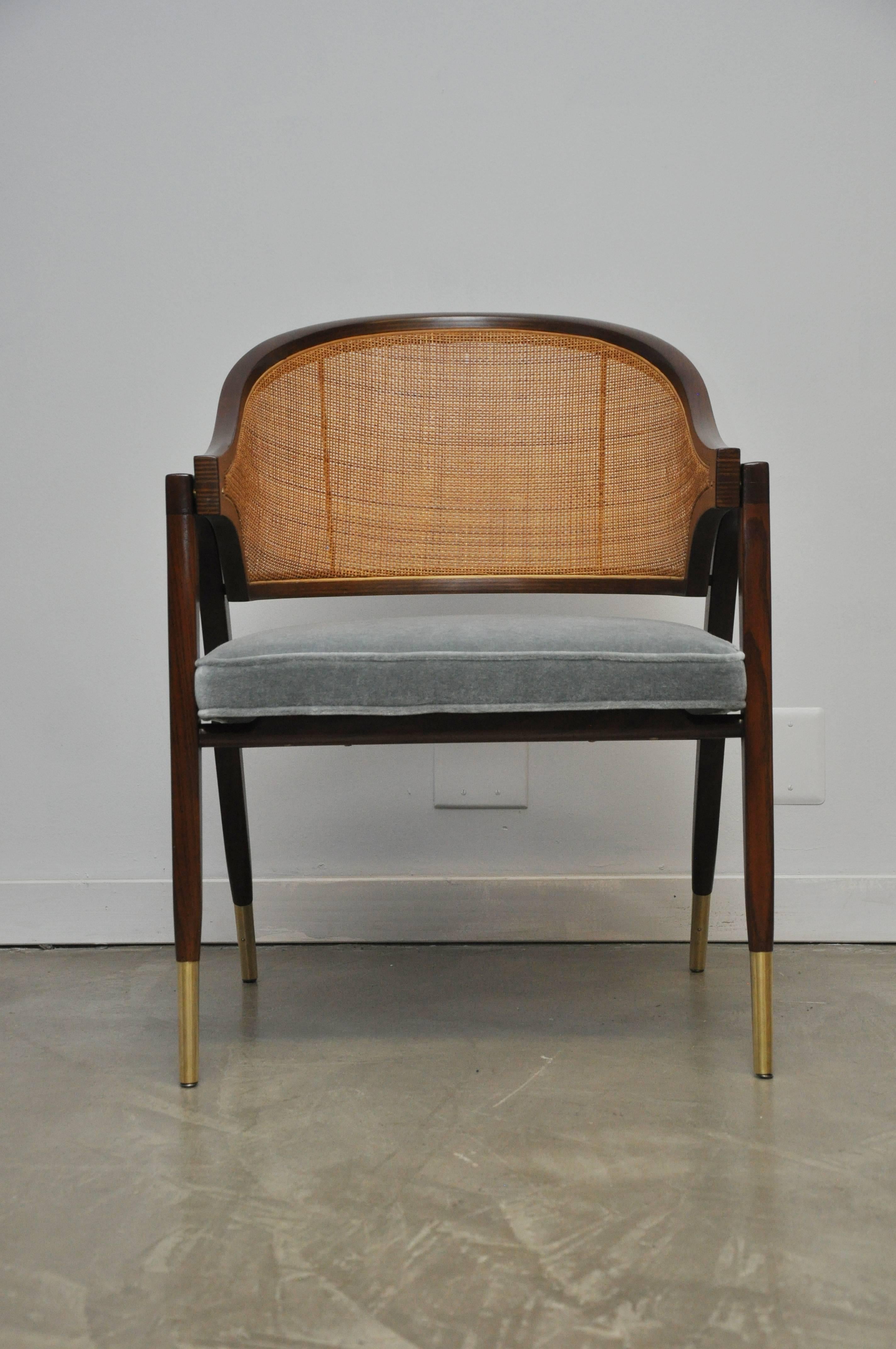 20th Century Pair of Armchairs by Edward Wormley for Dunbar