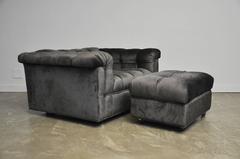Dunbar Party Chairs with Ottomans by Edward Wormley