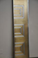 Glamorous Bronze and Stainless Entry Doors
