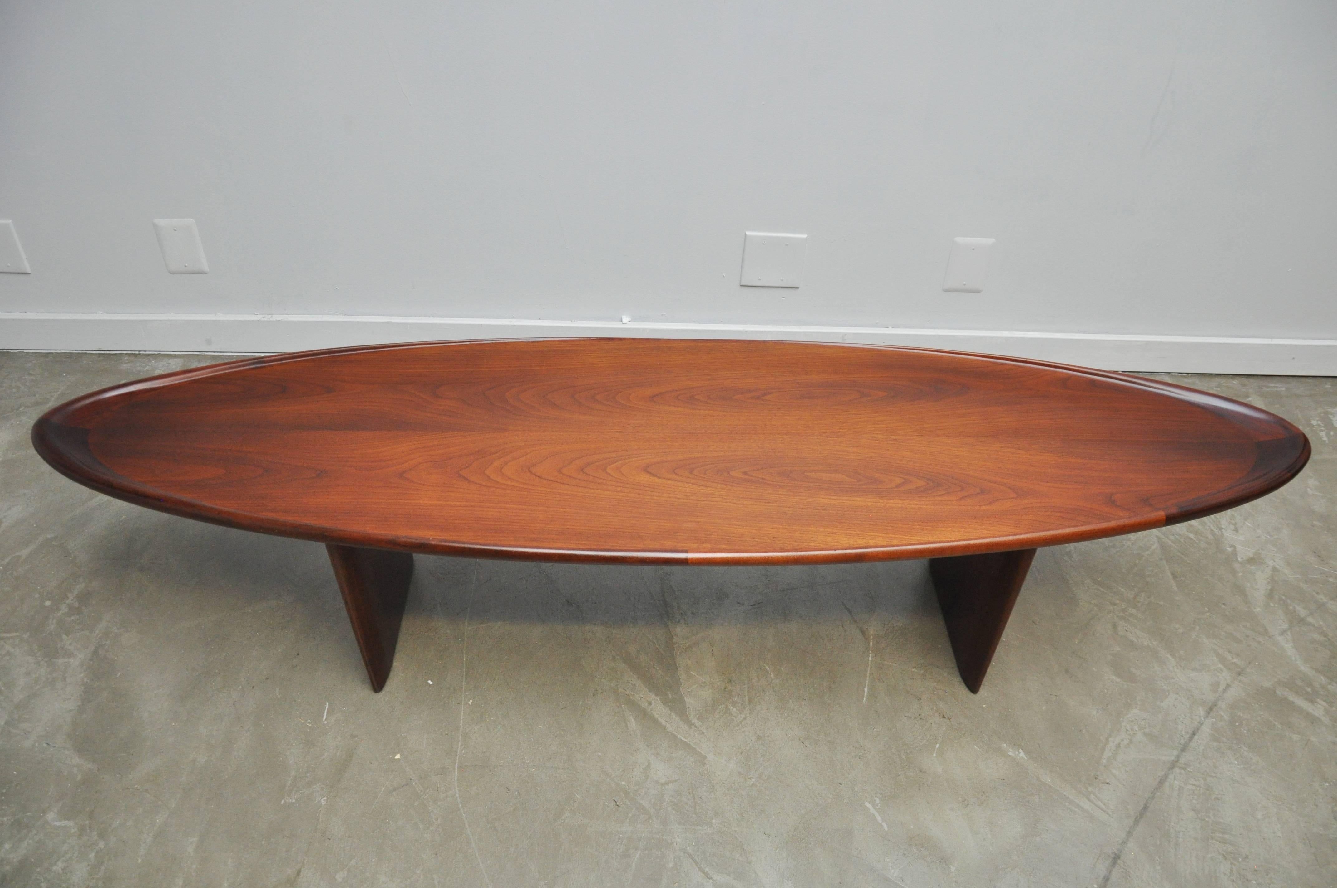 T.H. Robsjohn-Gibbings Coffee Table In Excellent Condition In Chicago, IL