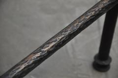 Diego Giacometti Attributed Set of three Bronze Stools with Horse, Wolf, Rabbit