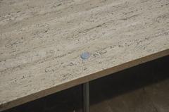 Katavolos, Littell and Kelly Travertine Coffee Table for Laverne