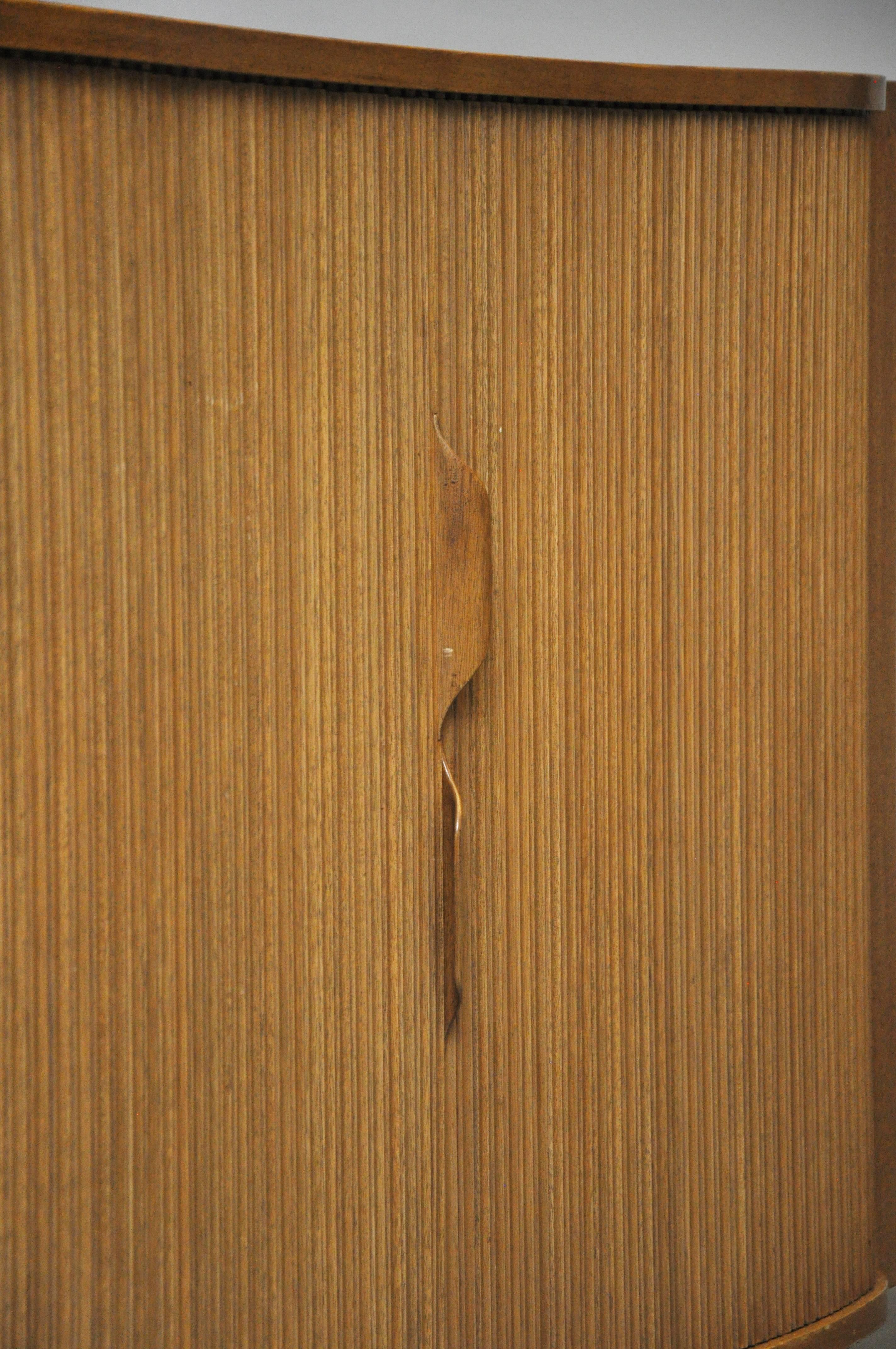 Mid-Century Modern Dunbar Tambour Door Chest by Edward Wormley