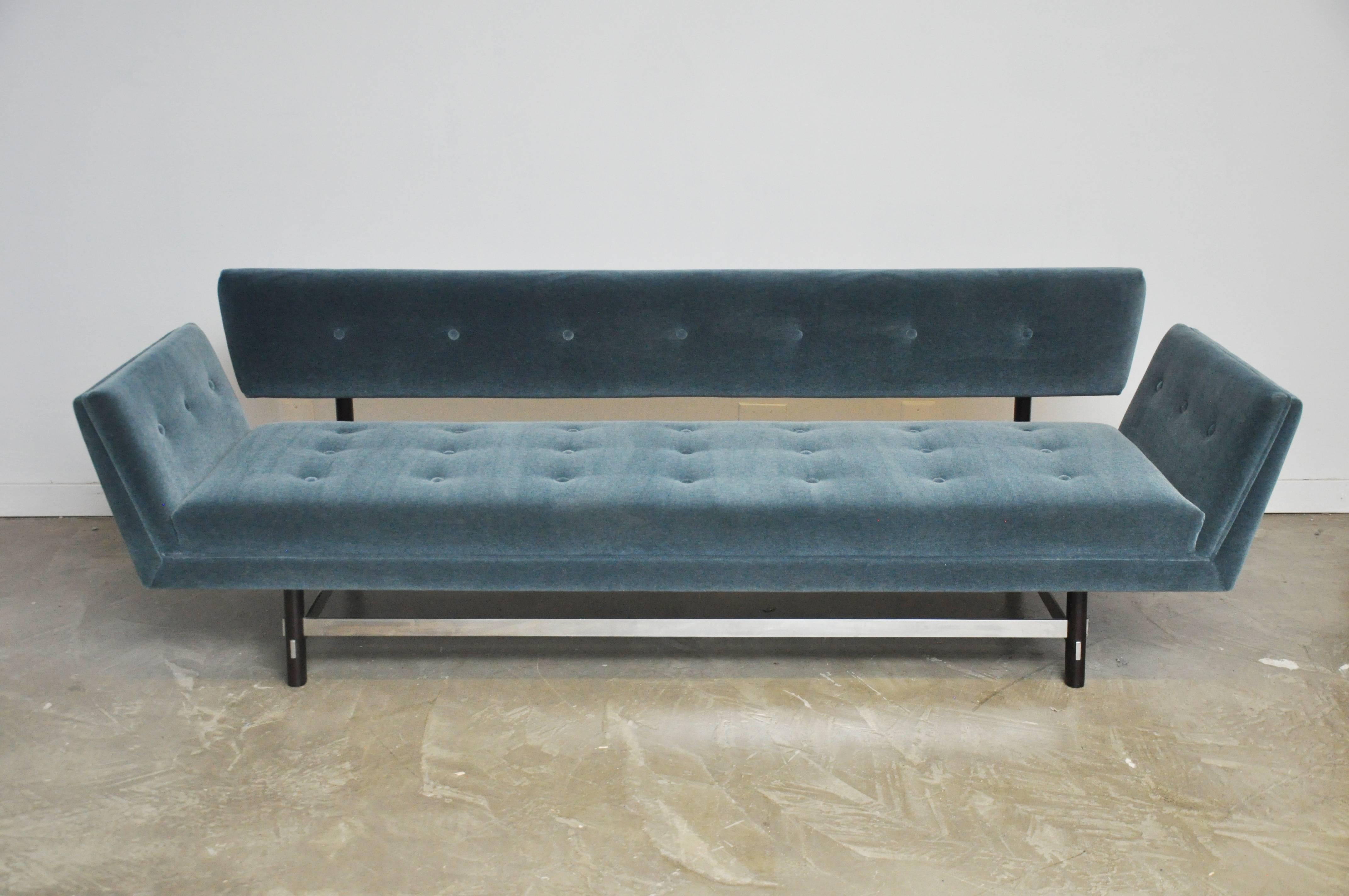 Mid-Century Modern Dunbar Model 6617 Gondola Sofa by Edward Wormley