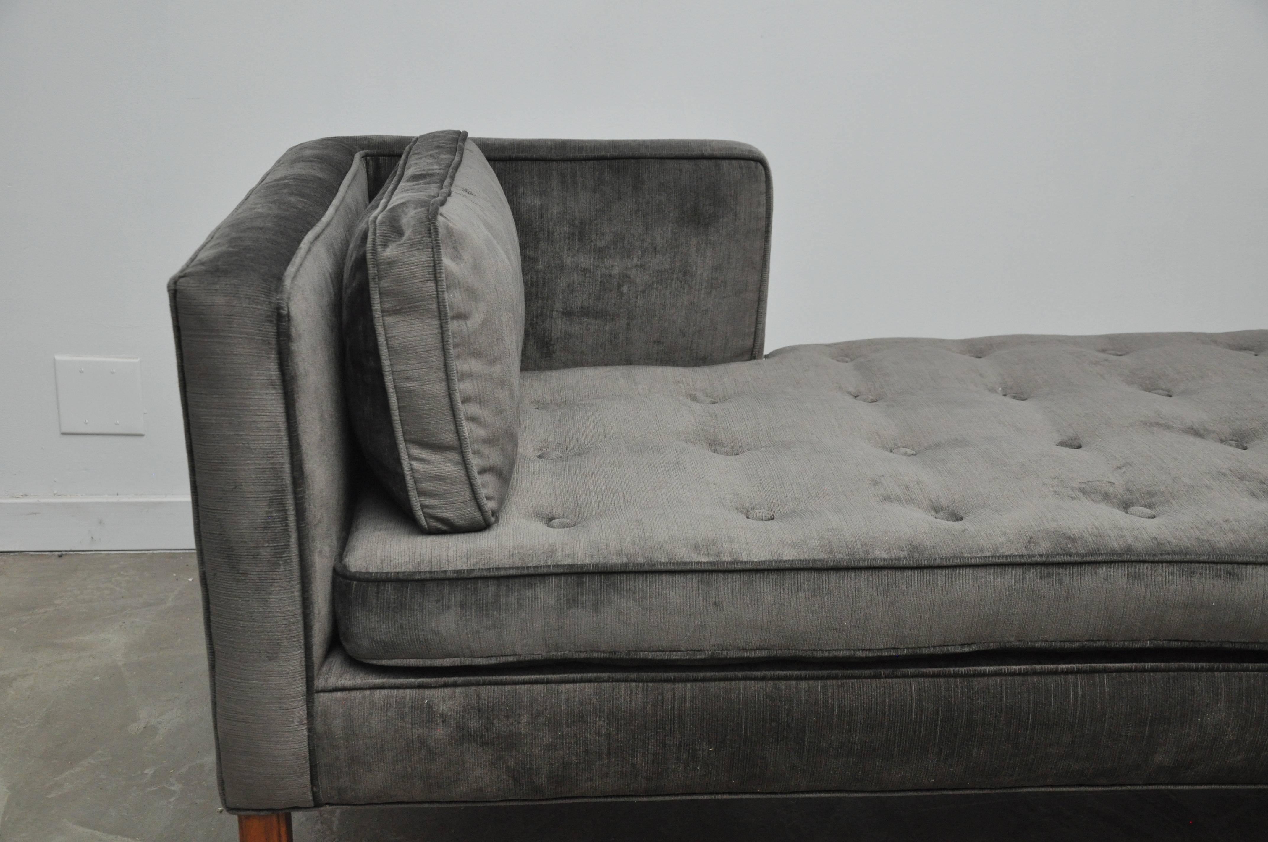 20th Century Dunbar Tete-a-tete Sofa by Edward Wormley