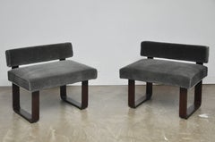 Dunbar "Modern Morris" Bench Chairs by Edward Wormley
